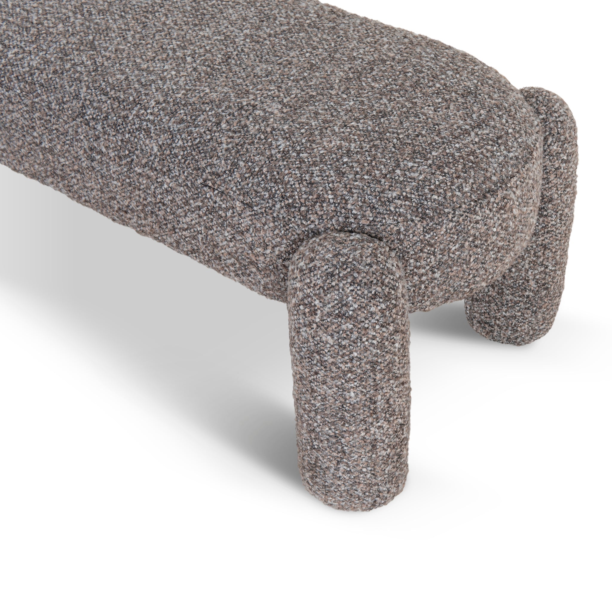 Long Firenze Ottoman- Choco Brown