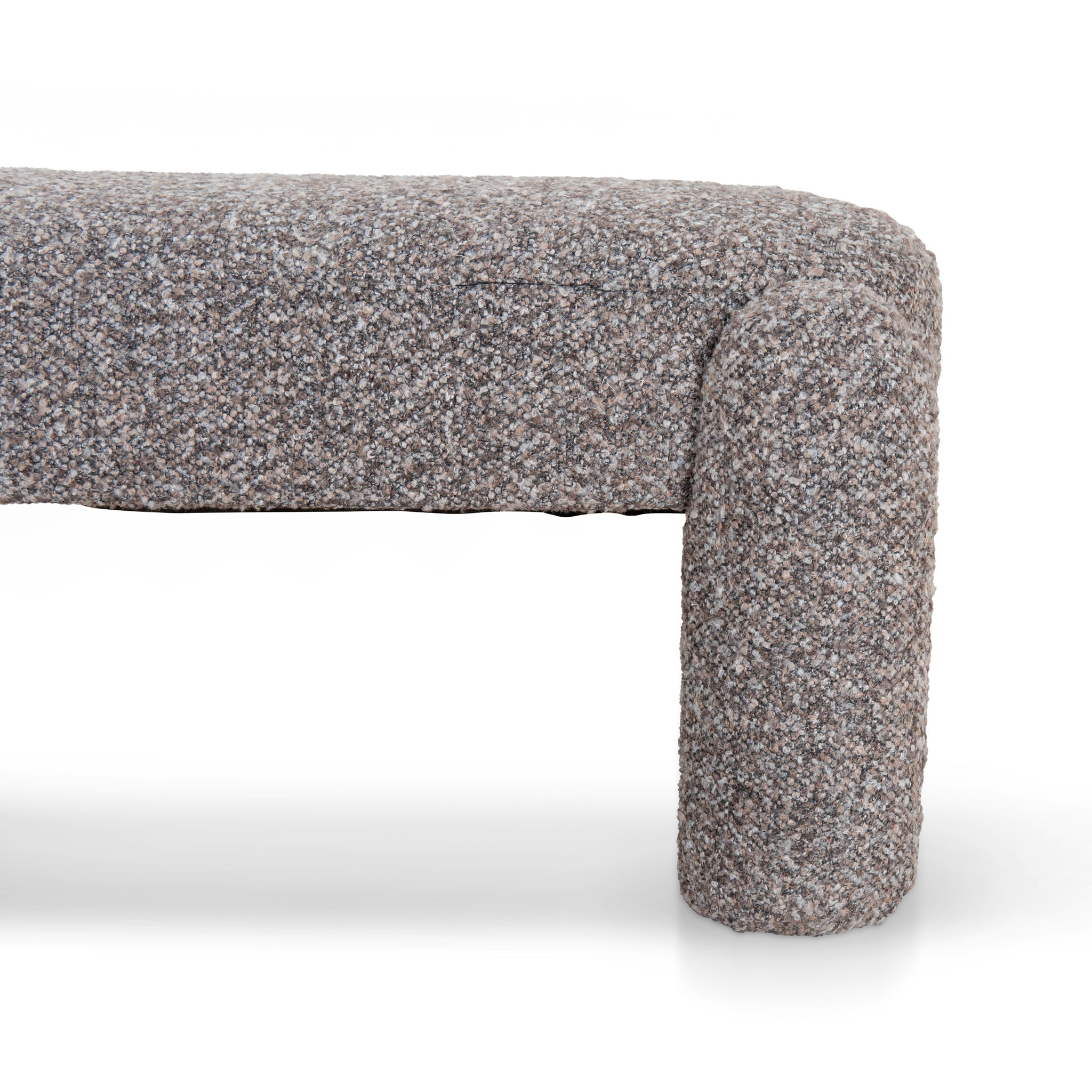 Long Firenze Ottoman- Choco Brown