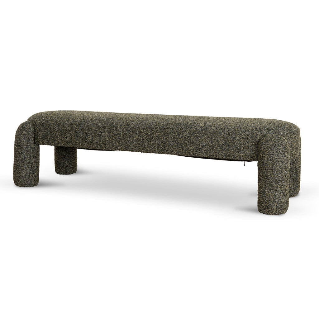 Long Firenze Ottoman- Basil Green