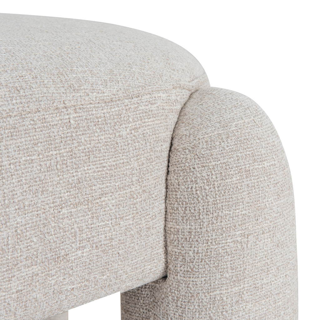 Long Firenze Ottoman- Coastal Beige