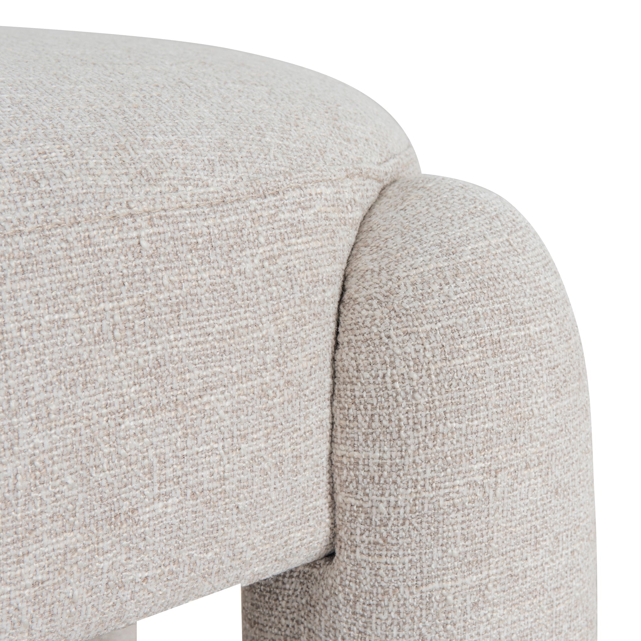 Long Firenze Ottoman- Coastal Beige