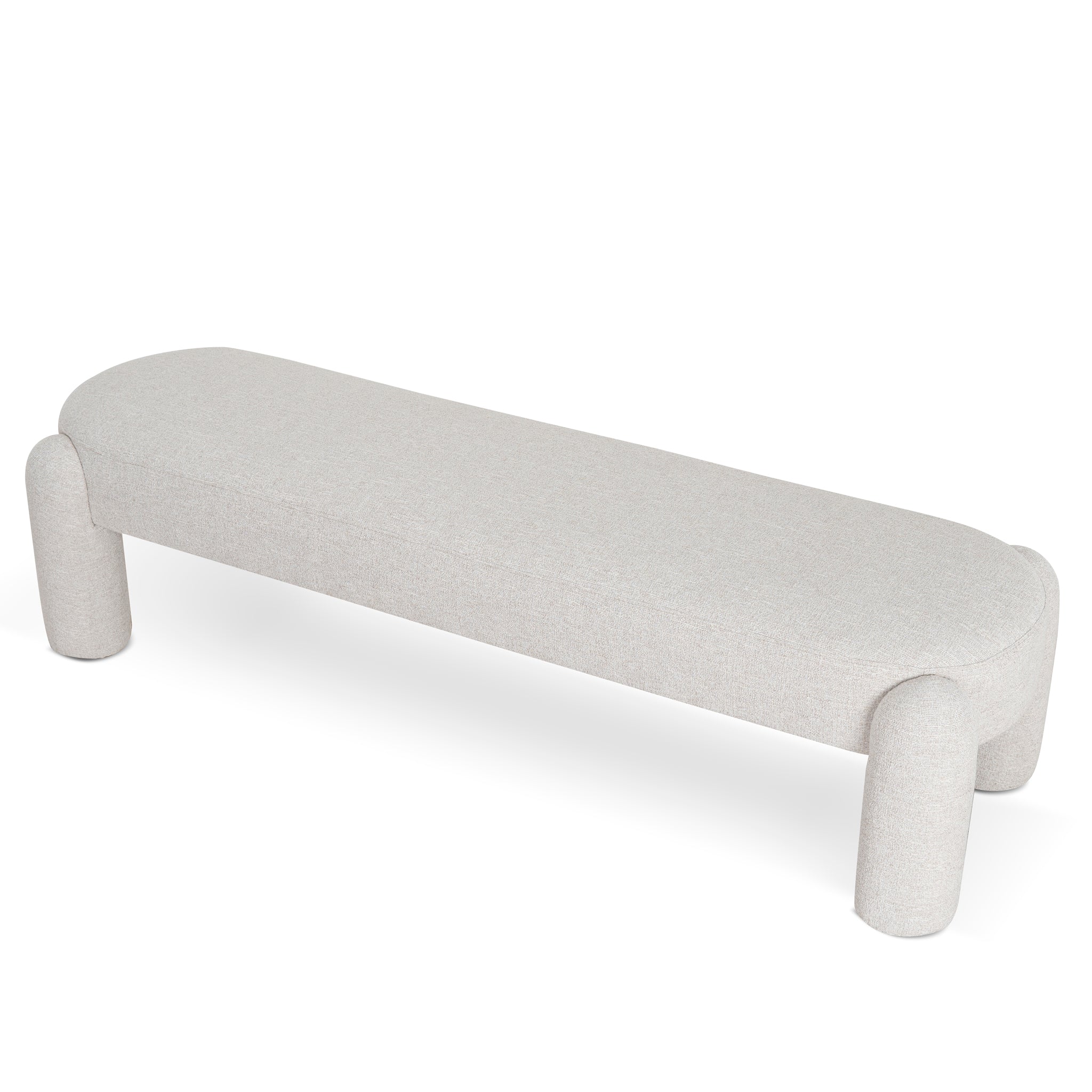 Long Firenze Ottoman- Coastal Beige