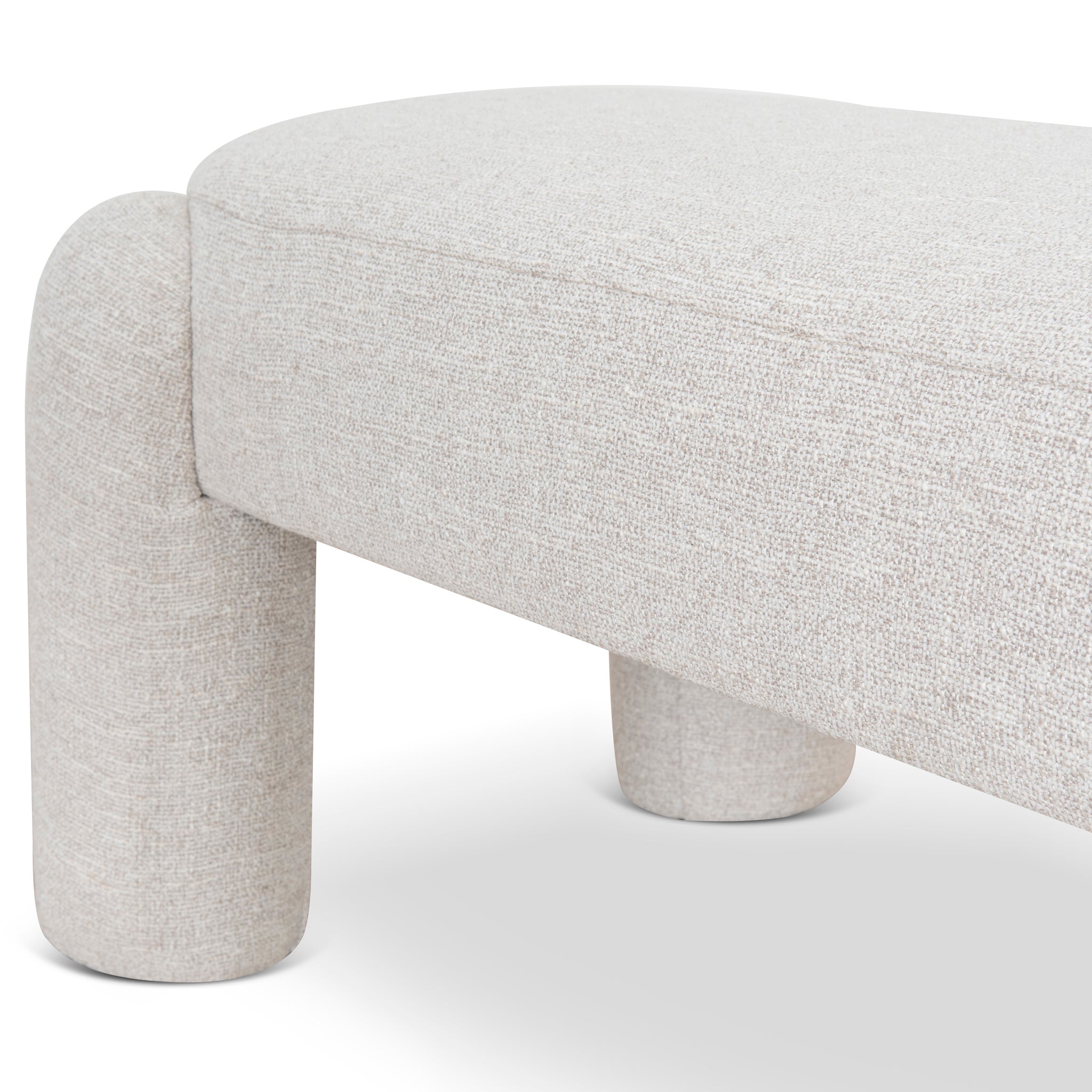 Long Firenze Ottoman- Coastal Beige