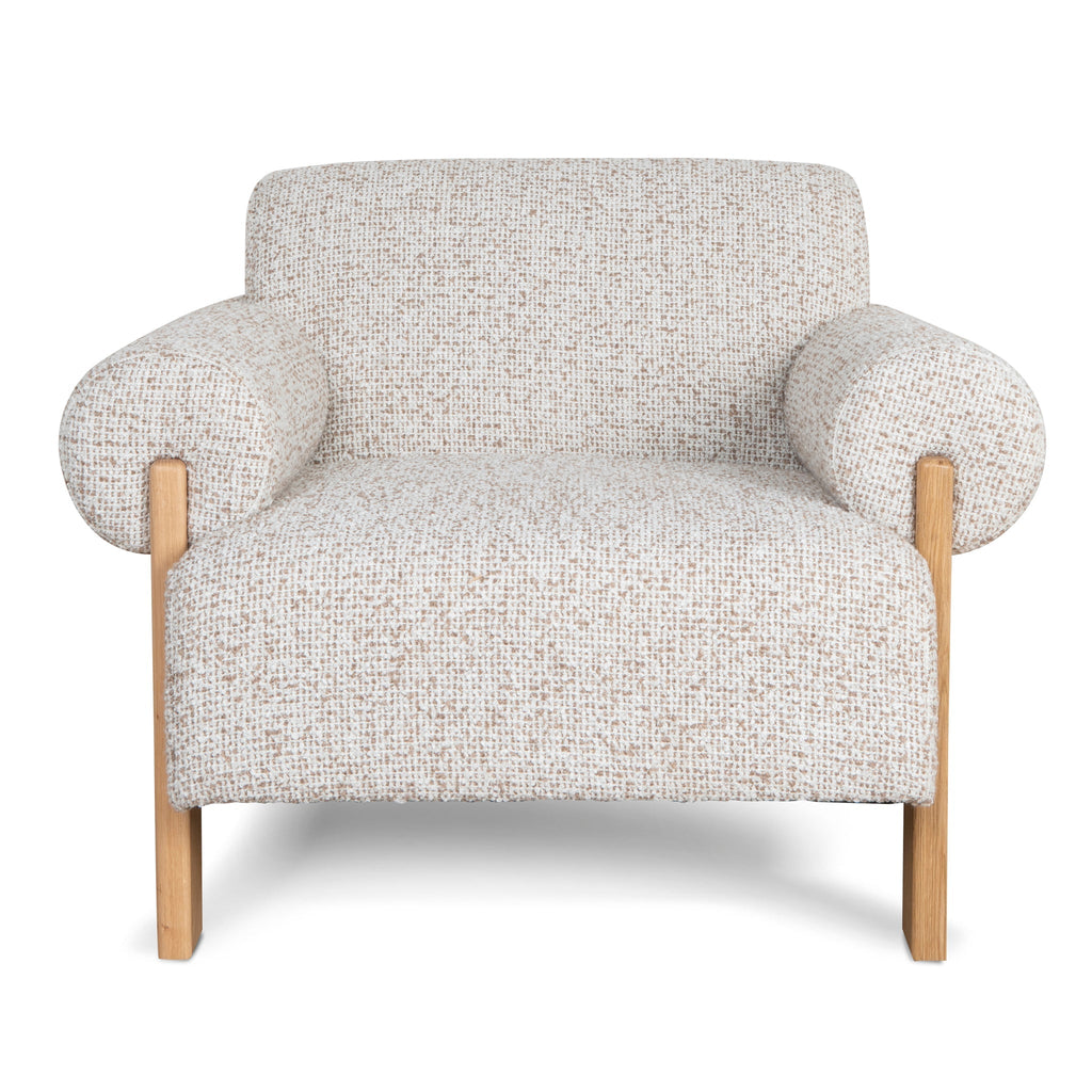 Fabric Armchair - Sand Beige