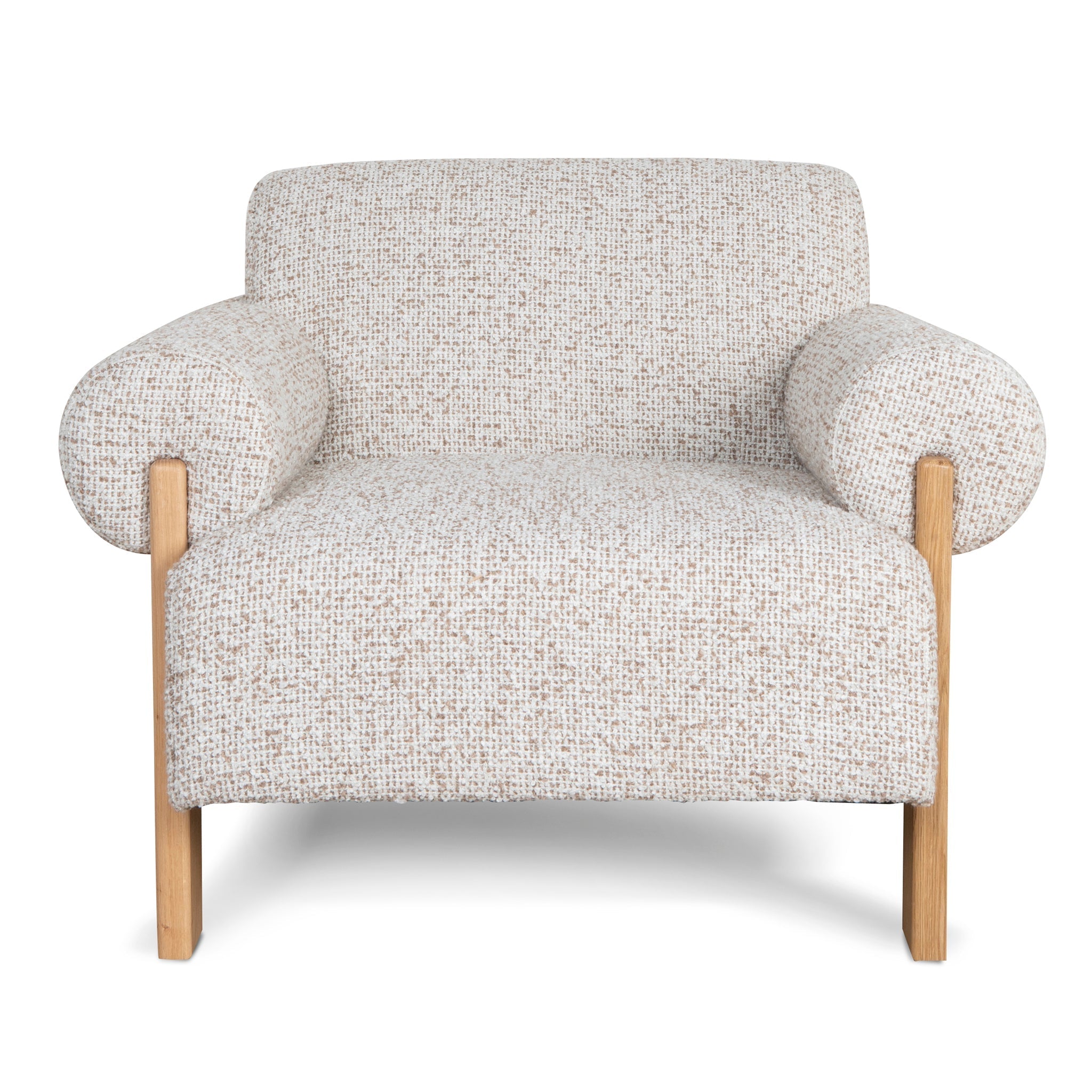 Fabric Armchair - Sand Beige
