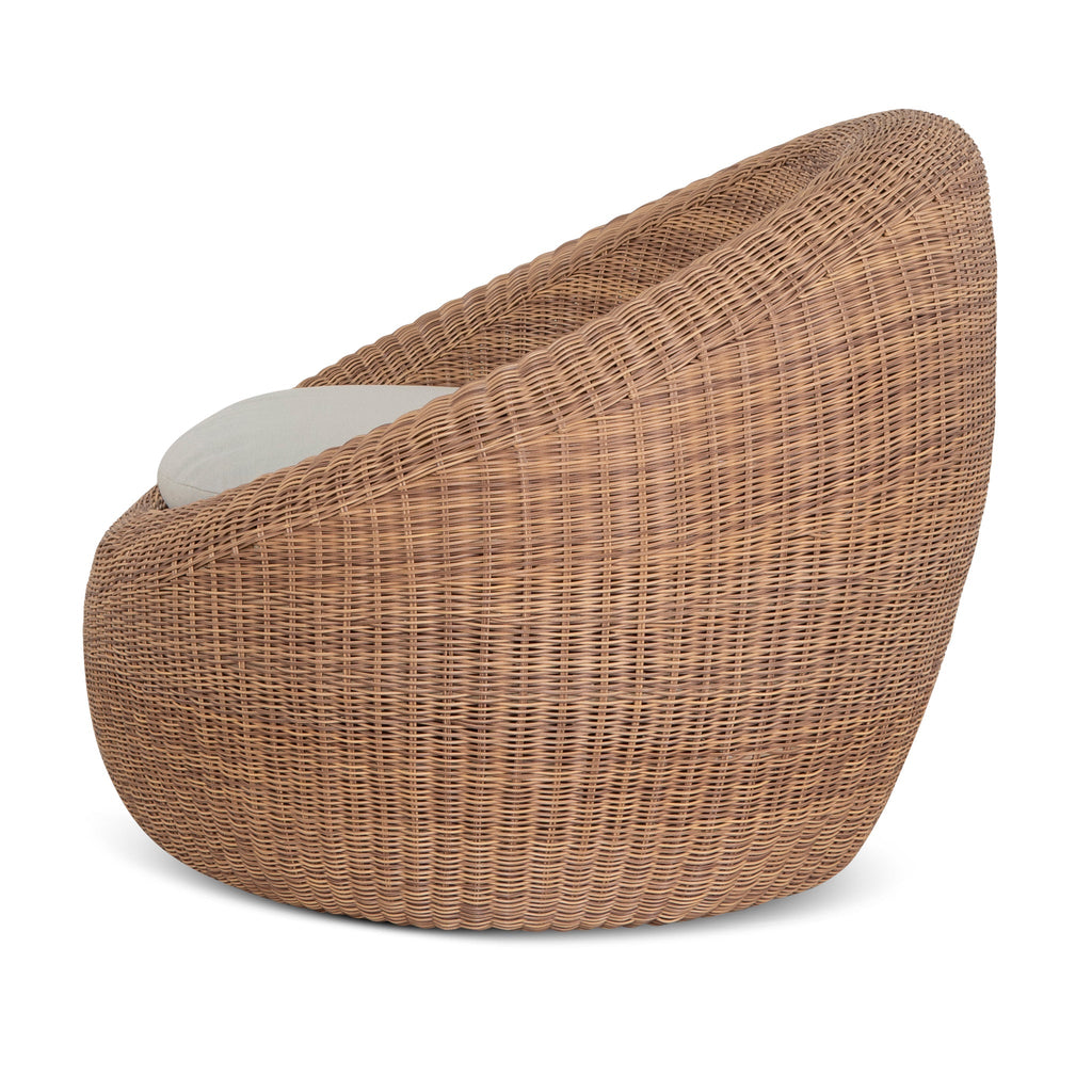 Natural Ravello Outdoor Lounge Chair - Royal Sand