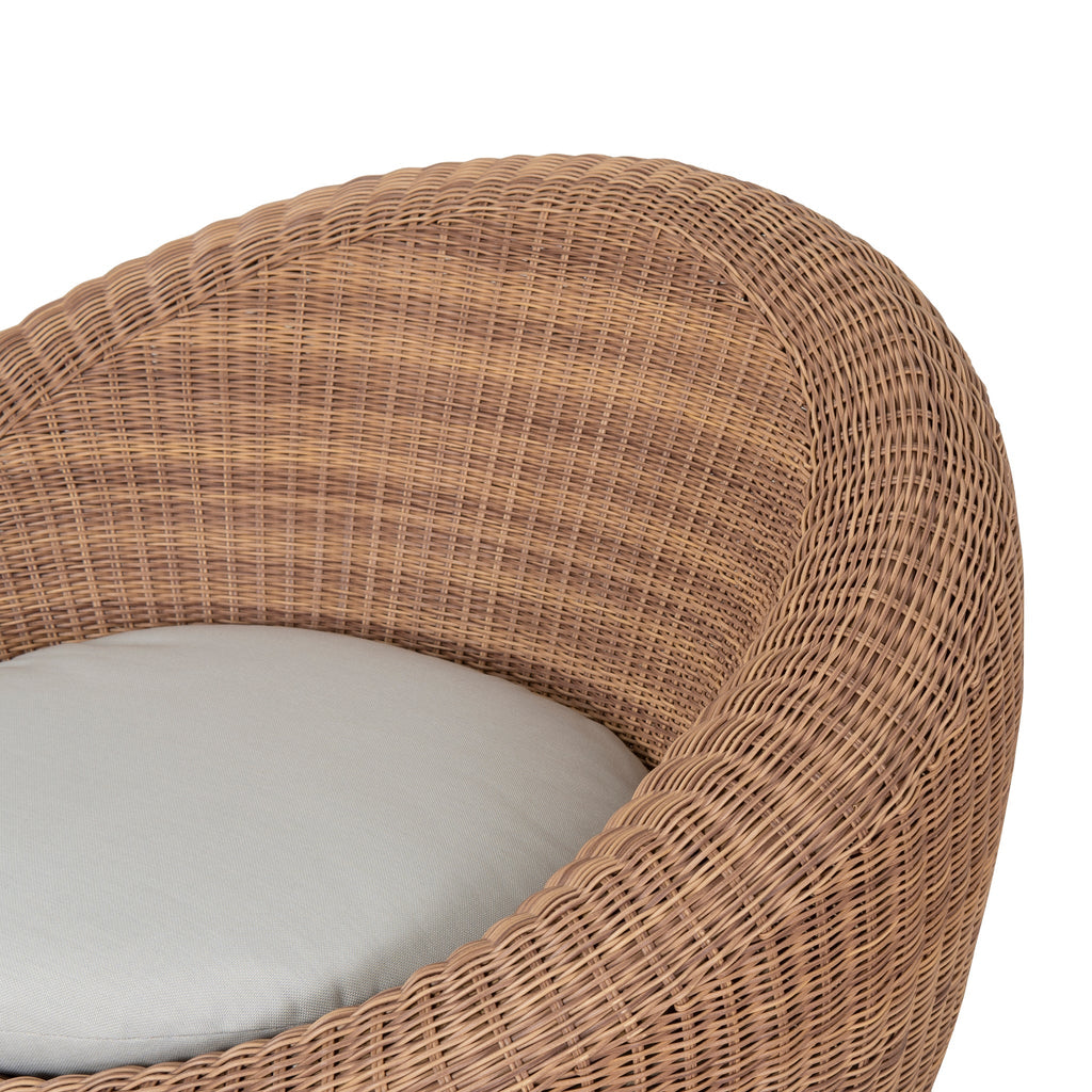 Natural Ravello Outdoor Lounge Chair - Royal Sand