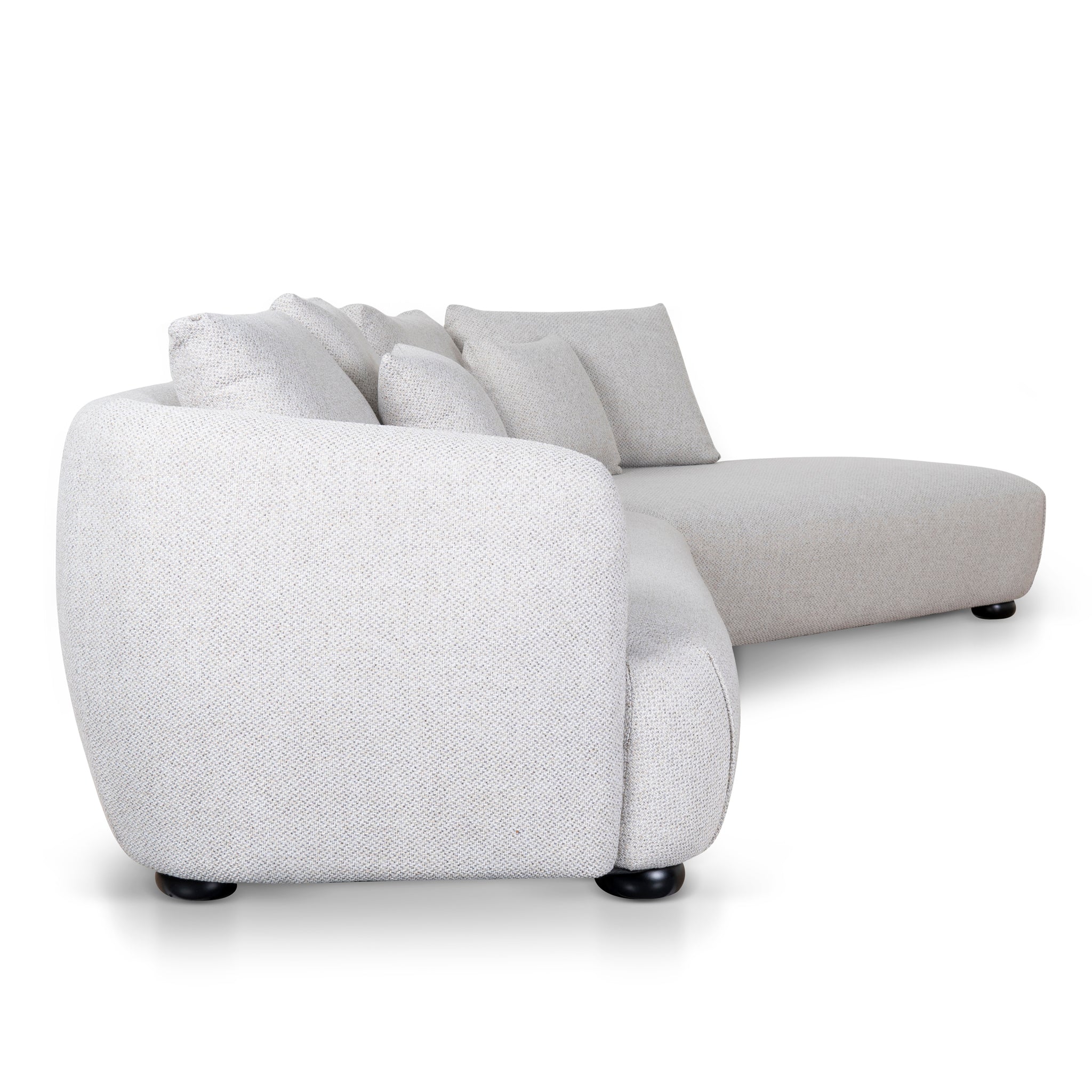 3 Seater Right Chaise Sofa - Sterling Sand