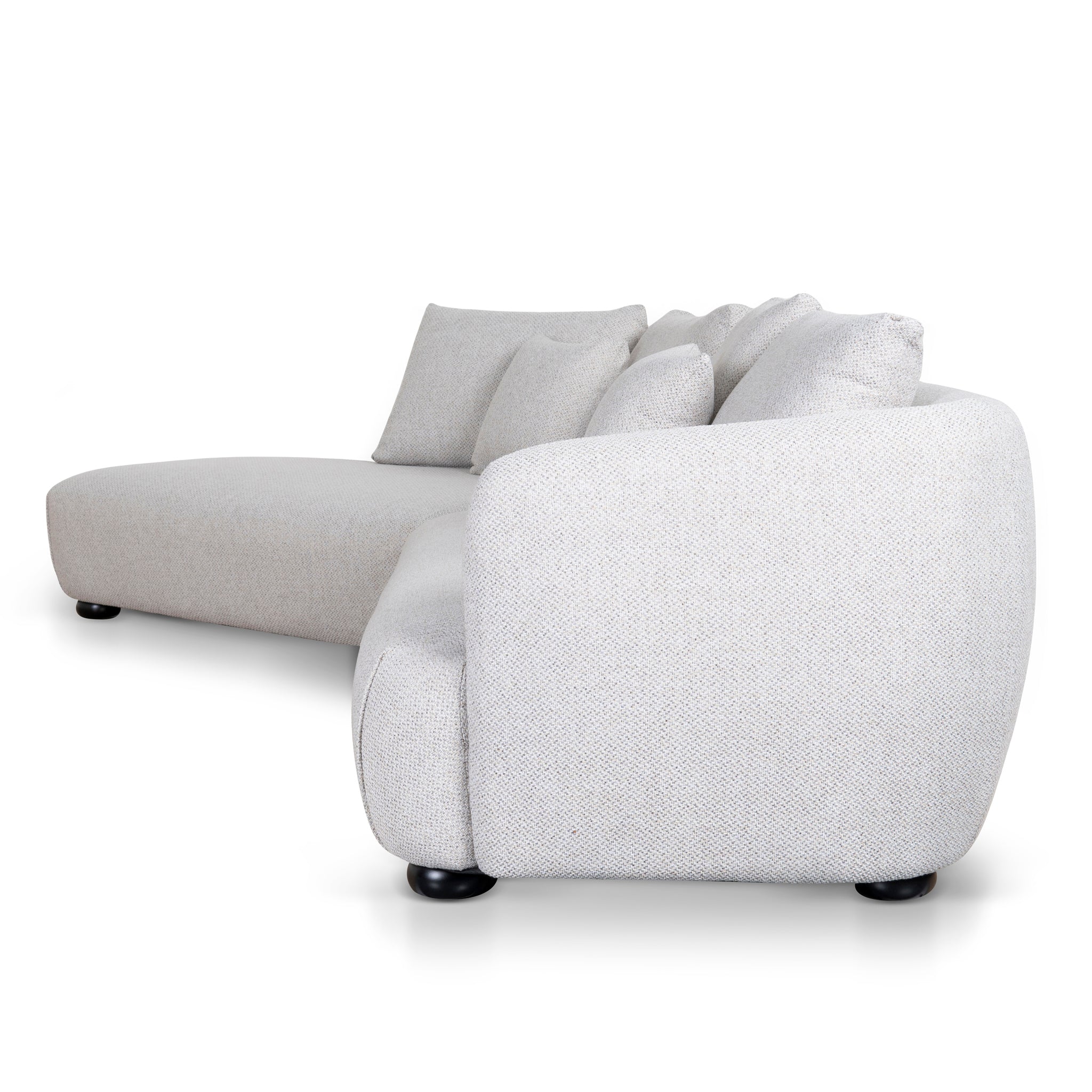 3 Seater Left Chaise Sofa - Sterling Sand