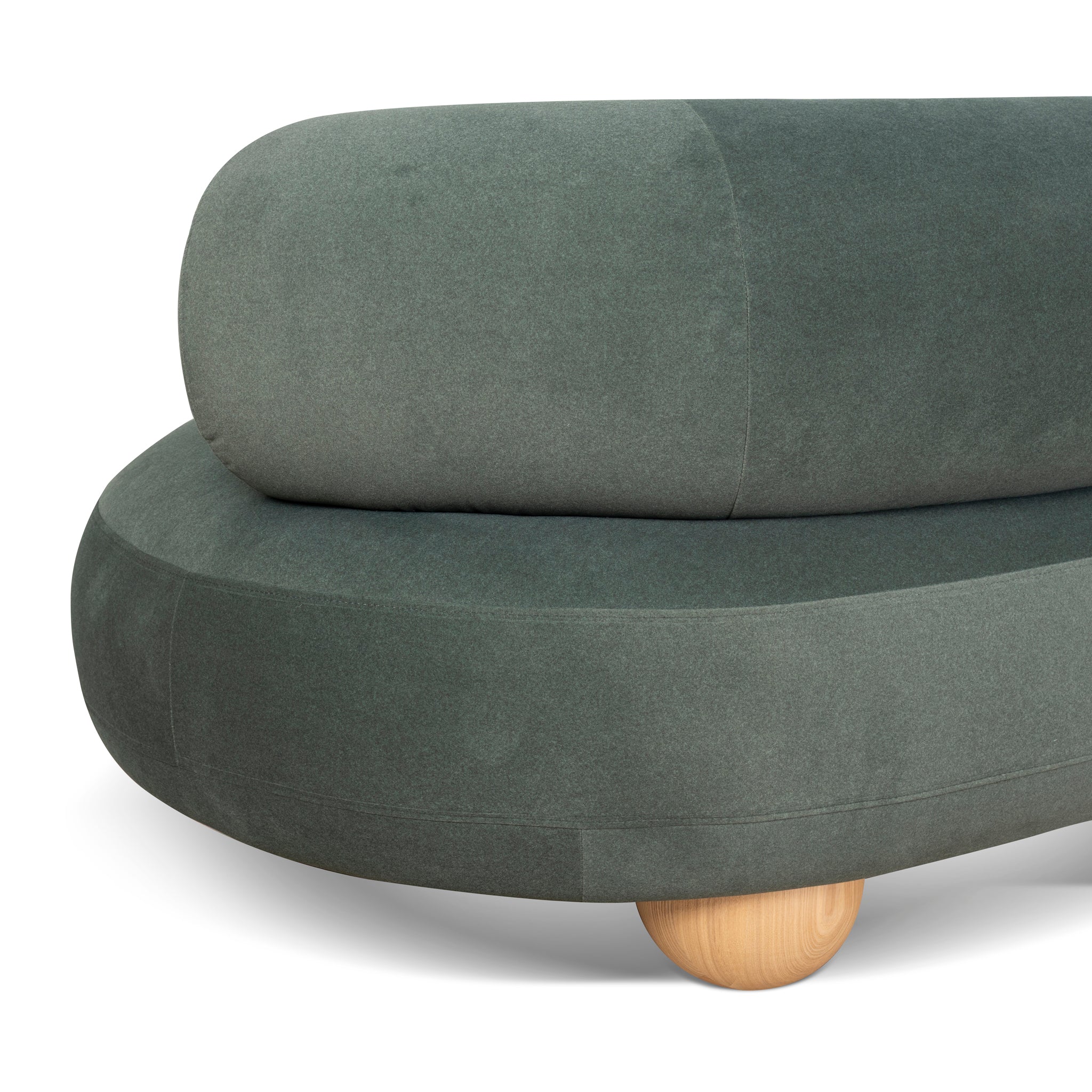 3 Seater Sofa - Burnt Green