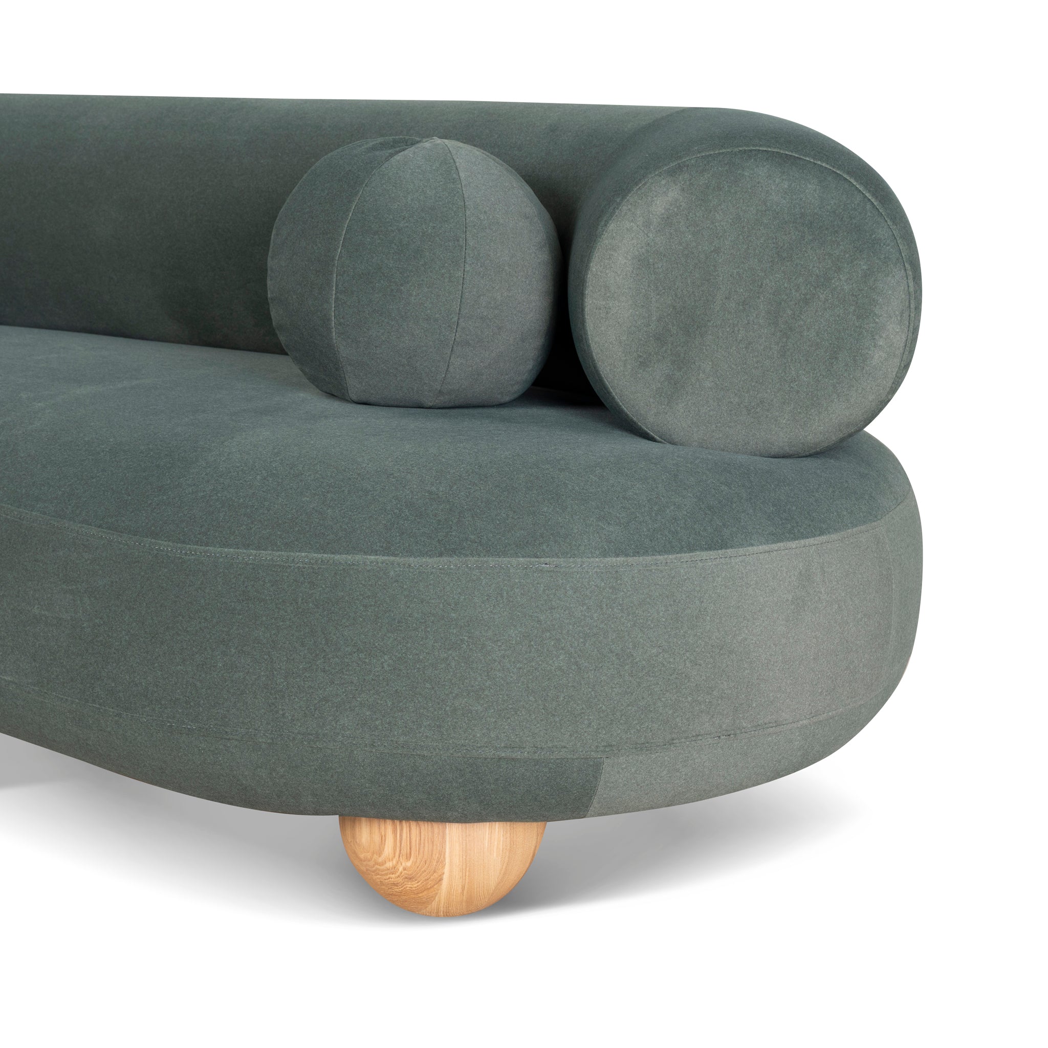 3 Seater Sofa - Burnt Green