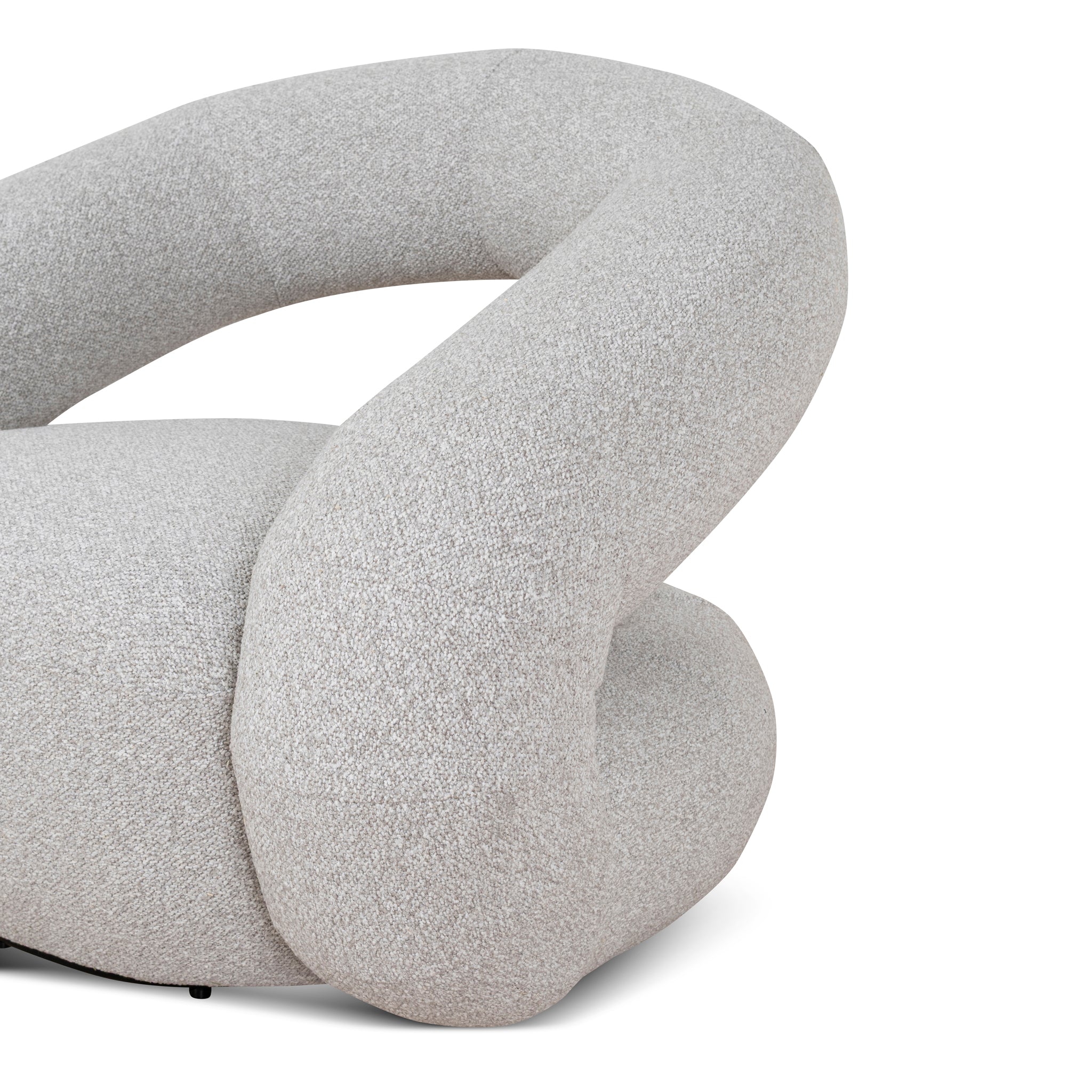 Swivel Armchair - Clay Grey