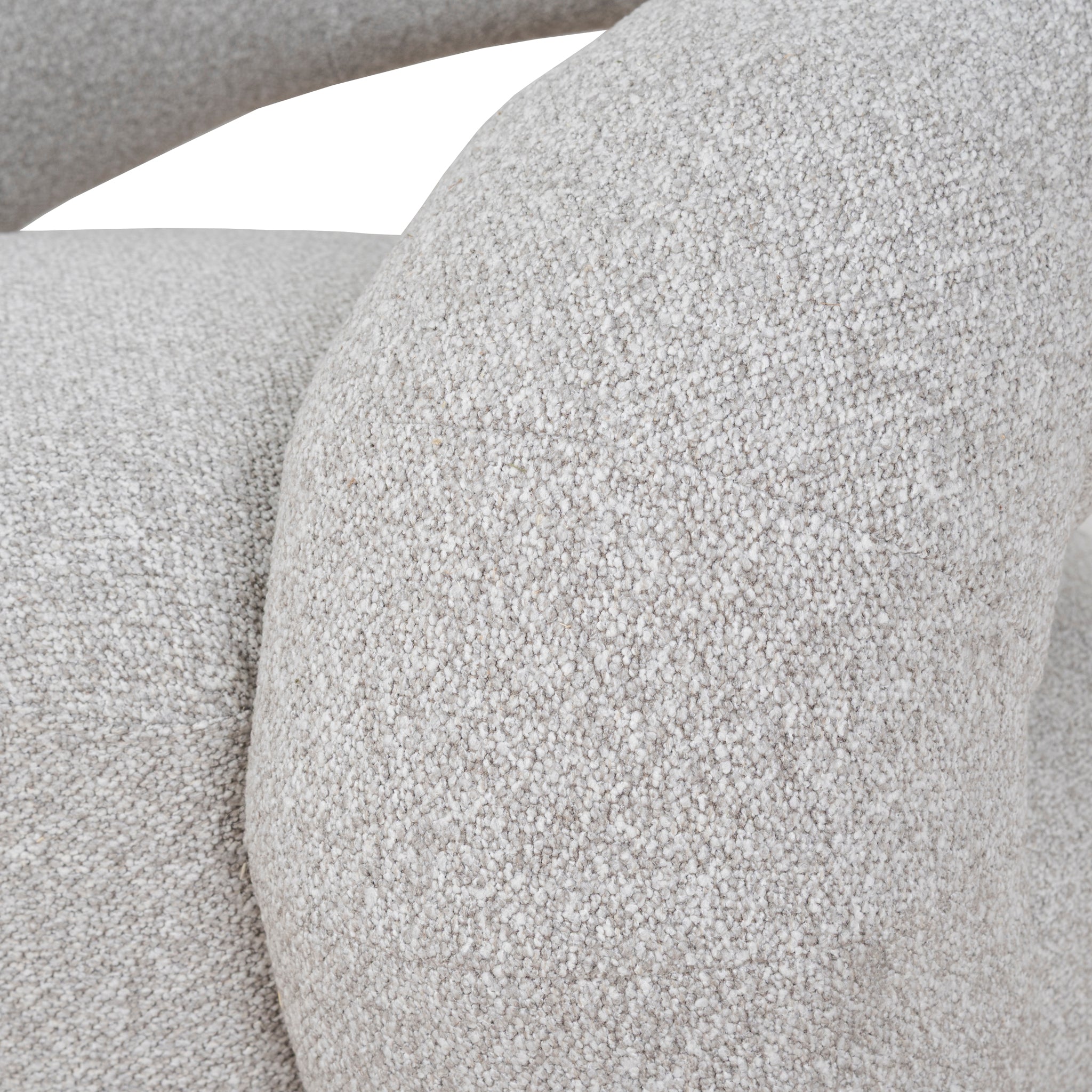 Swivel Armchair - Clay Grey