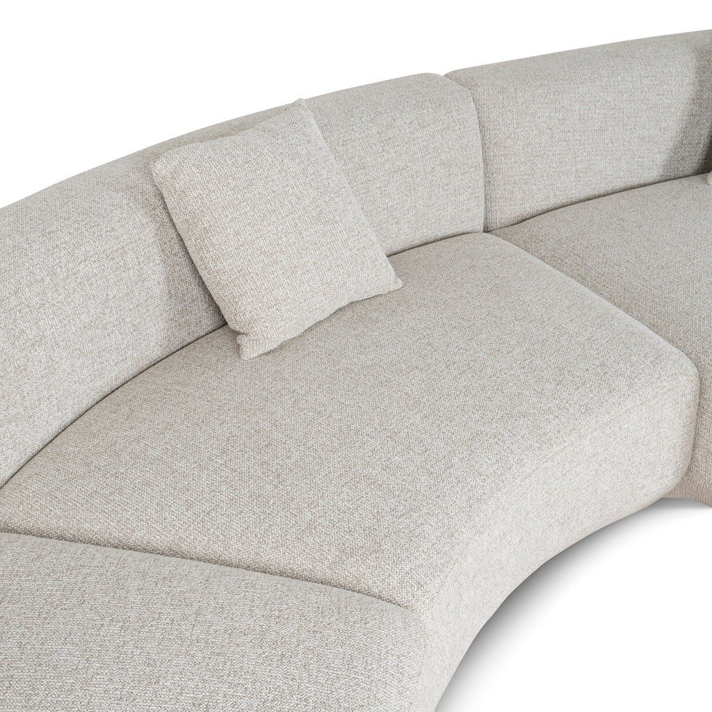 Modular Left Chaise Sofa - Milan Beige