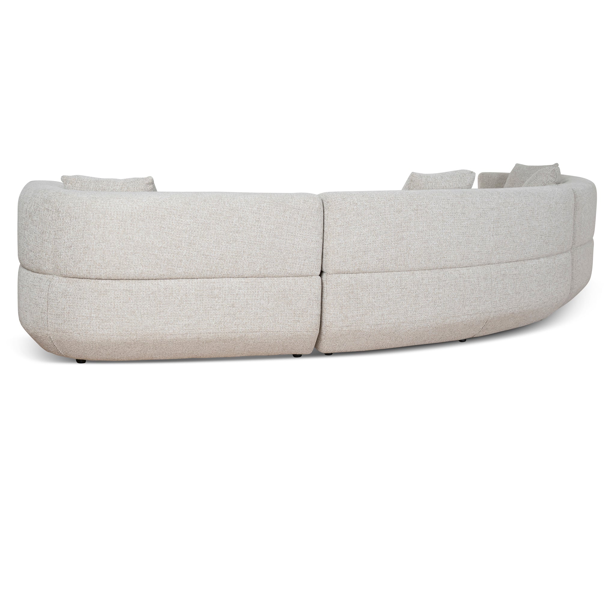 Modular Right Chaise Sofa - Milan Beige