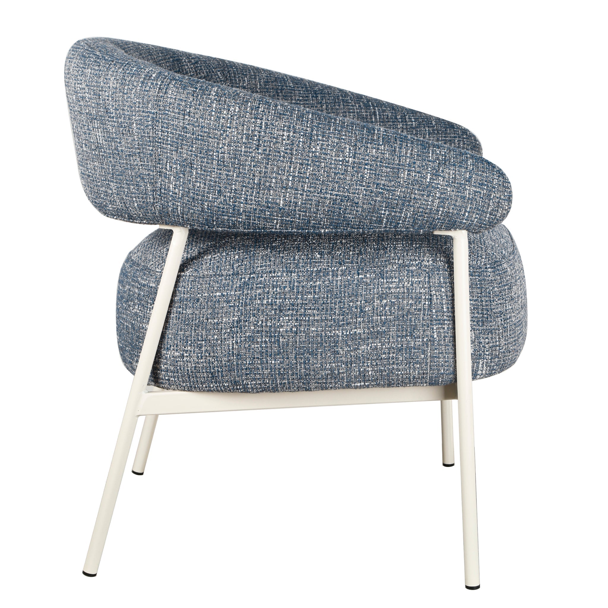 Fabric Armchair - Prussian Blue