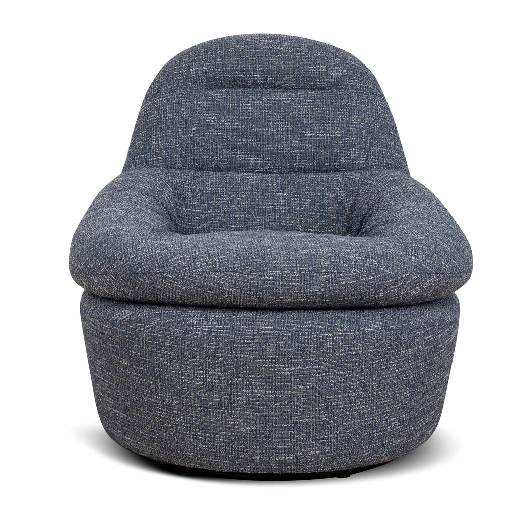 Swivel Ravello Lounge Chair - Prussian Blue