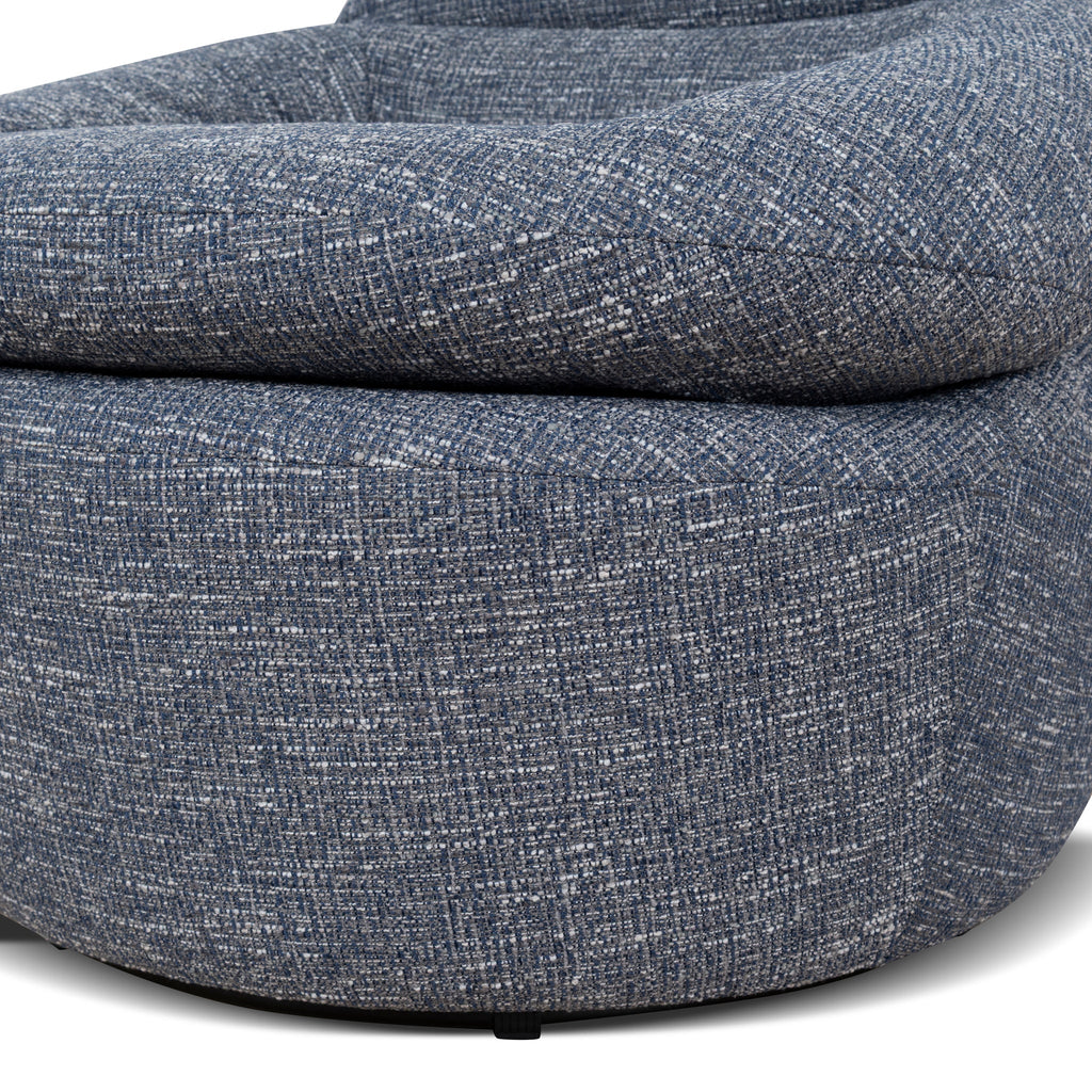 Swivel Ravello Lounge Chair - Prussian Blue