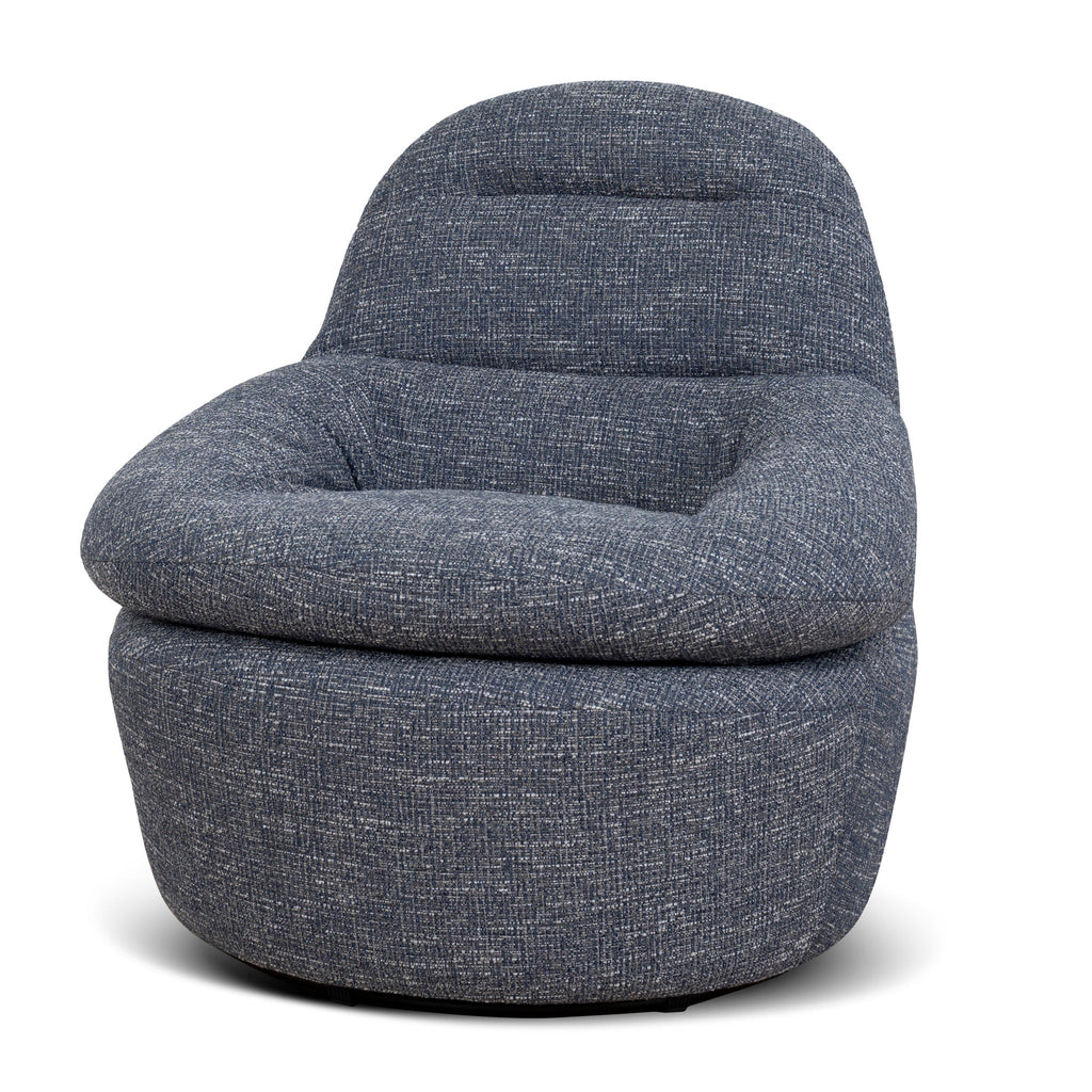 Swivel Ravello Lounge Chair - Prussian Blue
