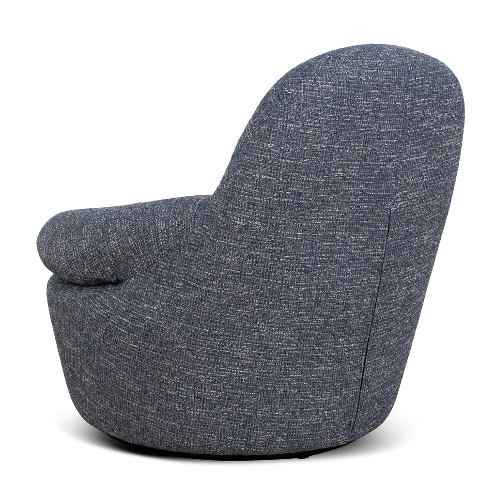 Swivel Ravello Lounge Chair - Prussian Blue