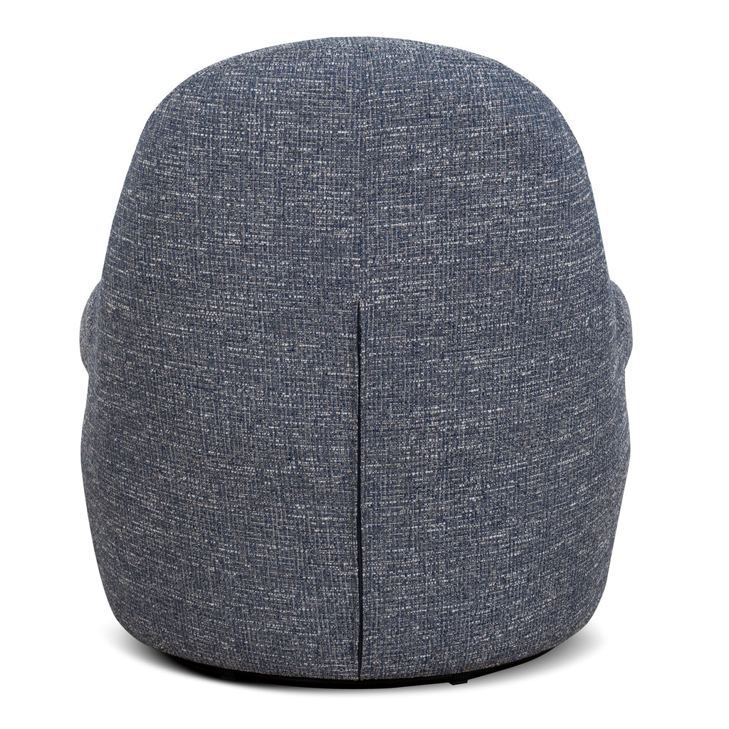 Swivel Ravello Lounge Chair - Prussian Blue