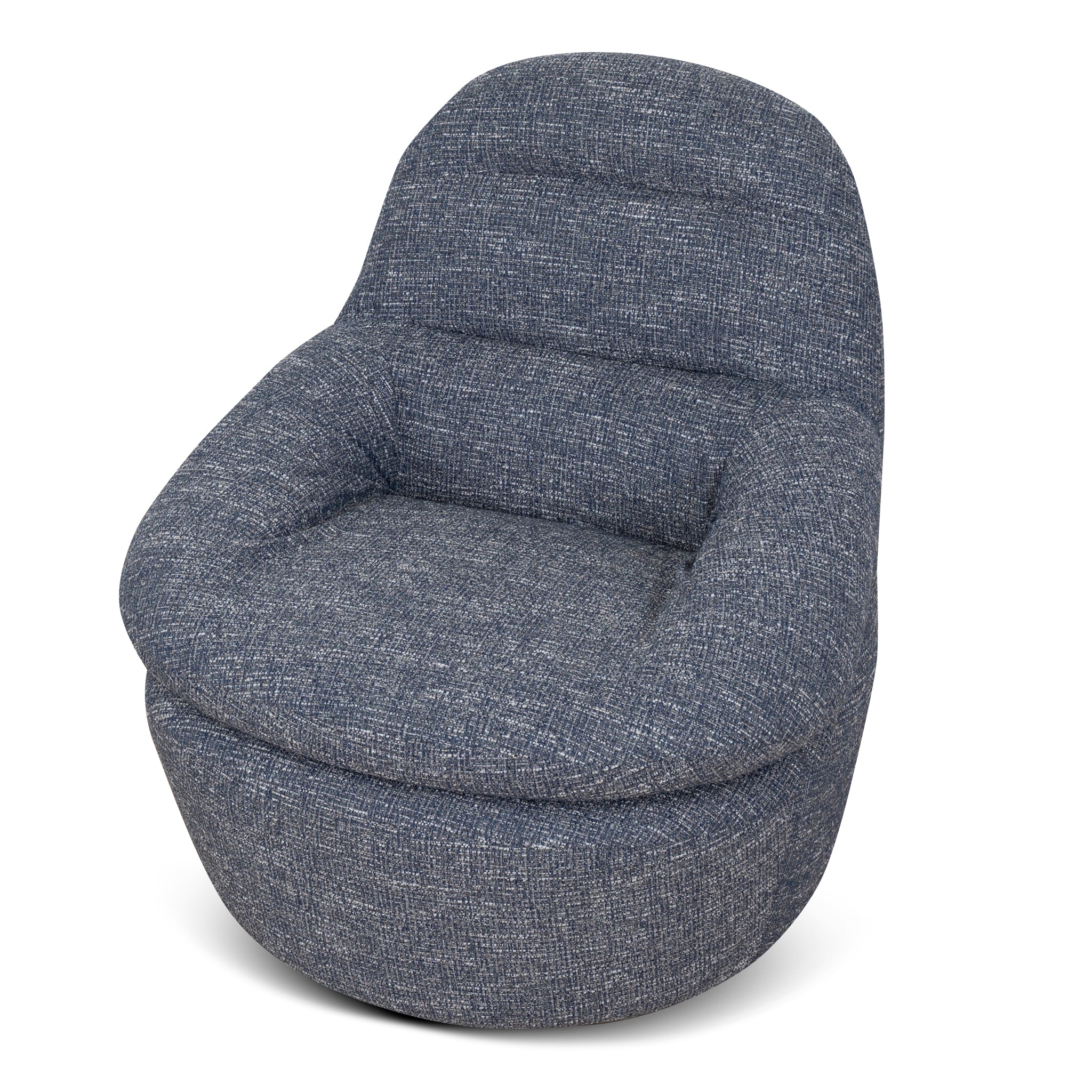 Swivel Ravello Lounge Chair - Prussian Blue