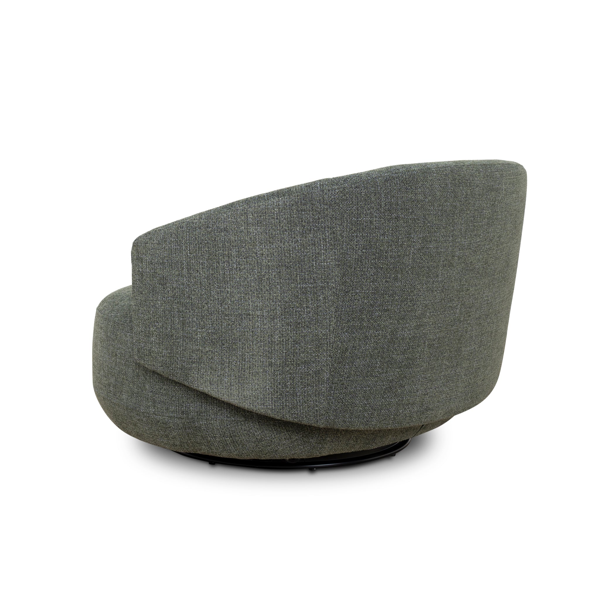 Swivel Armchair - Moss Green
