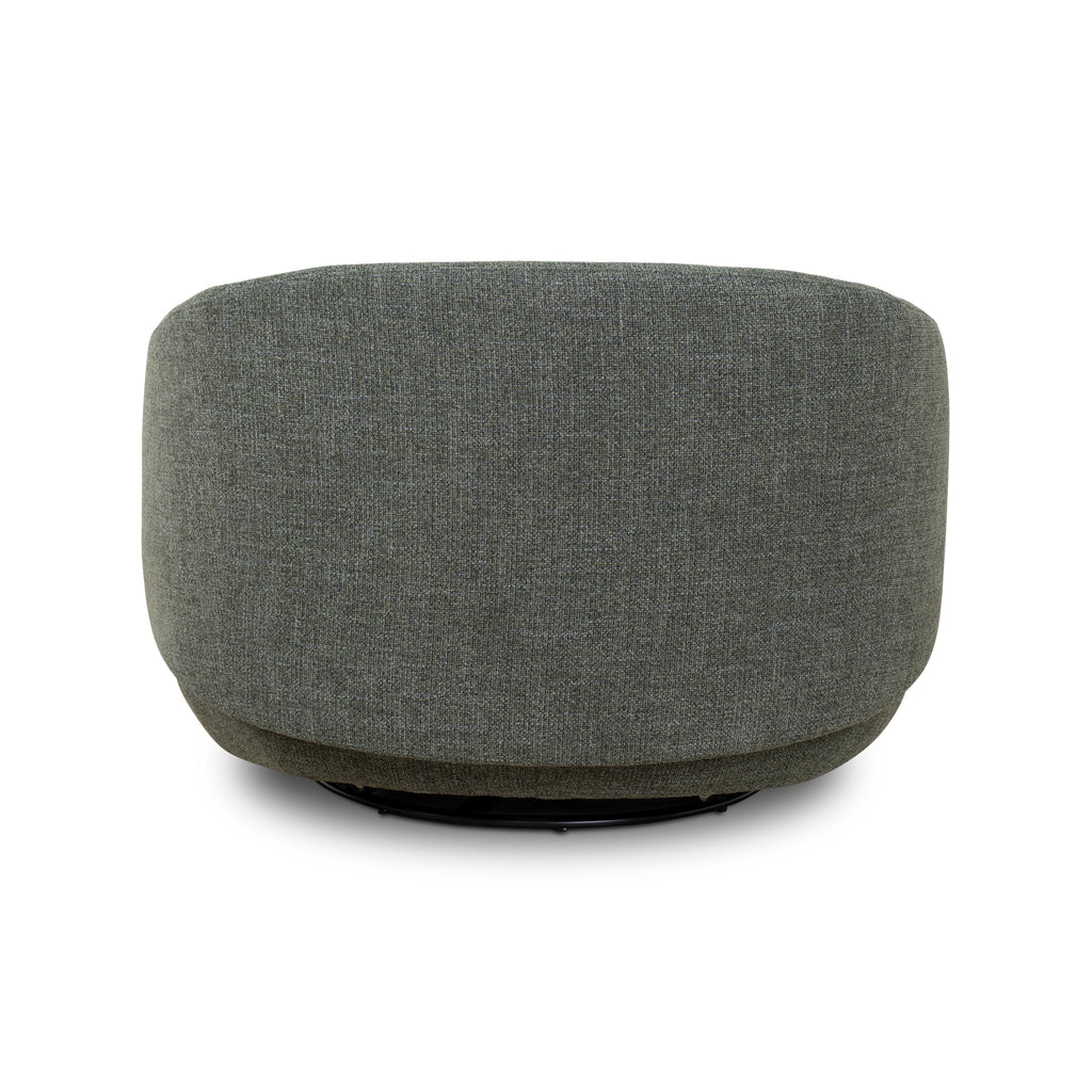 Swivel Armchair - Moss Green