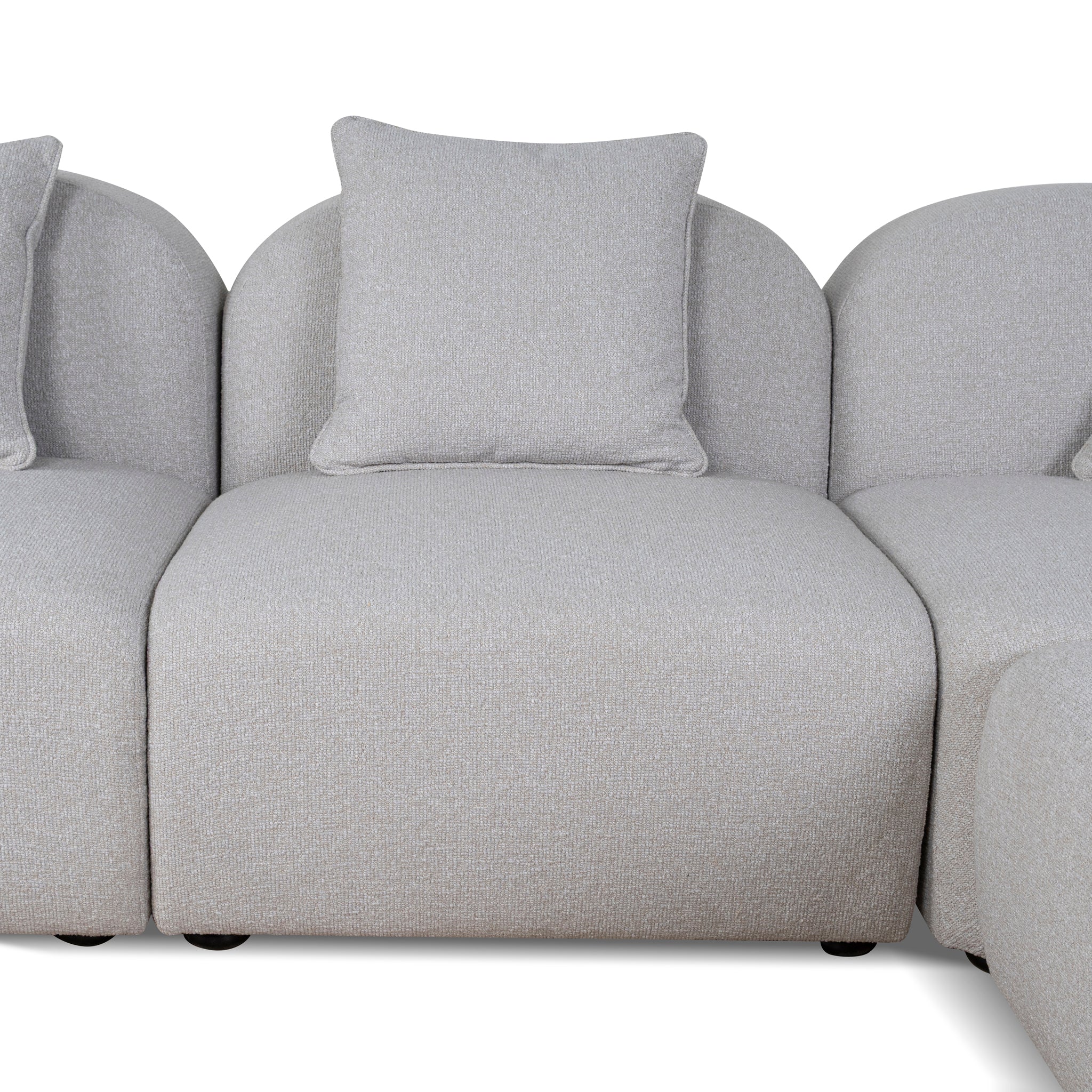Additional Armless for 4 Seater Sofa - Sandstone Beige
