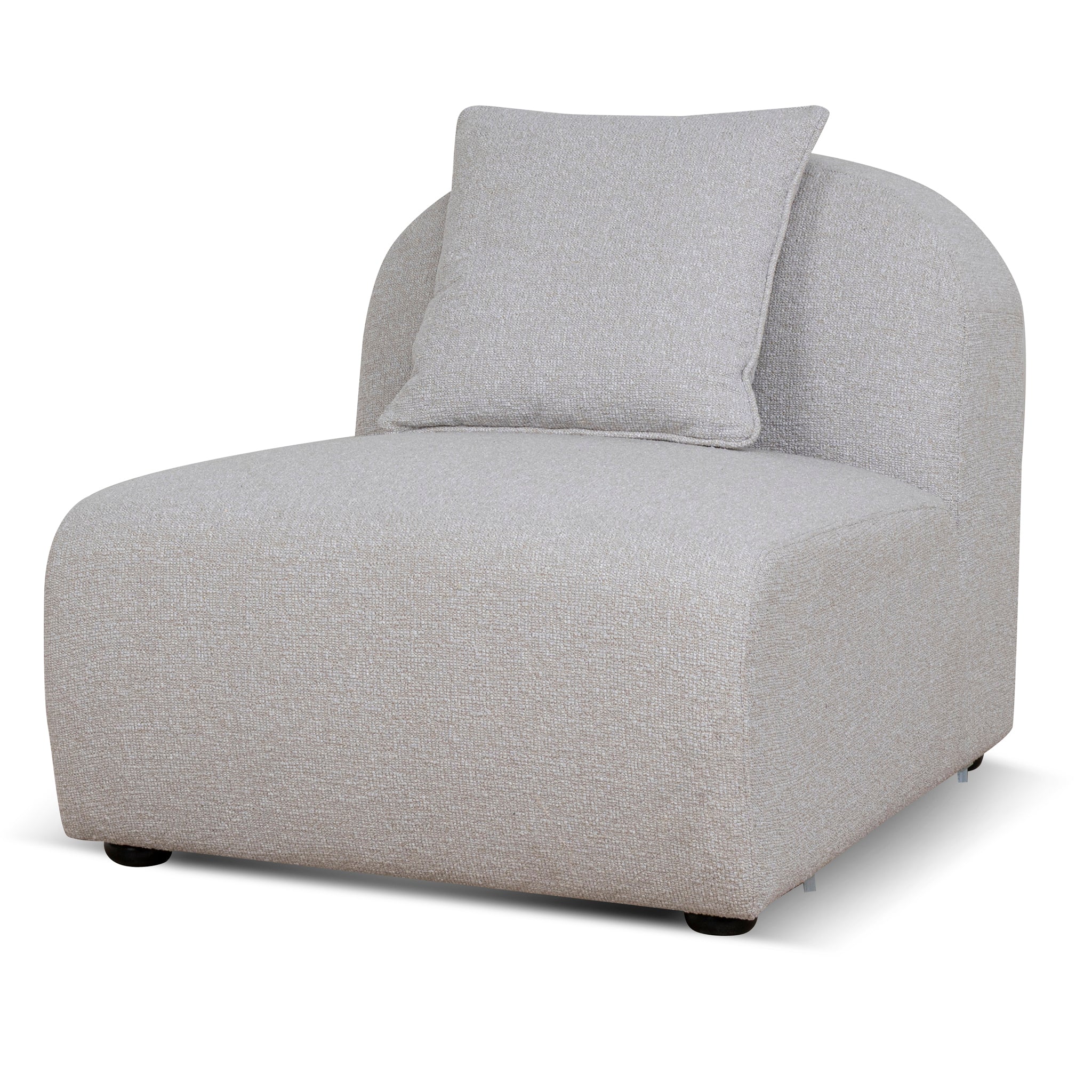 Additional Armless for 4 Seater Sofa - Sandstone Beige