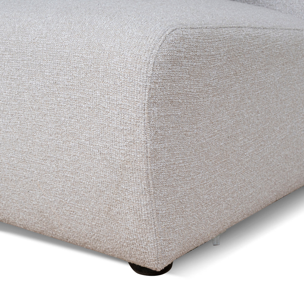 Additional Armless for 4 Seater Sofa - Sandstone Beige