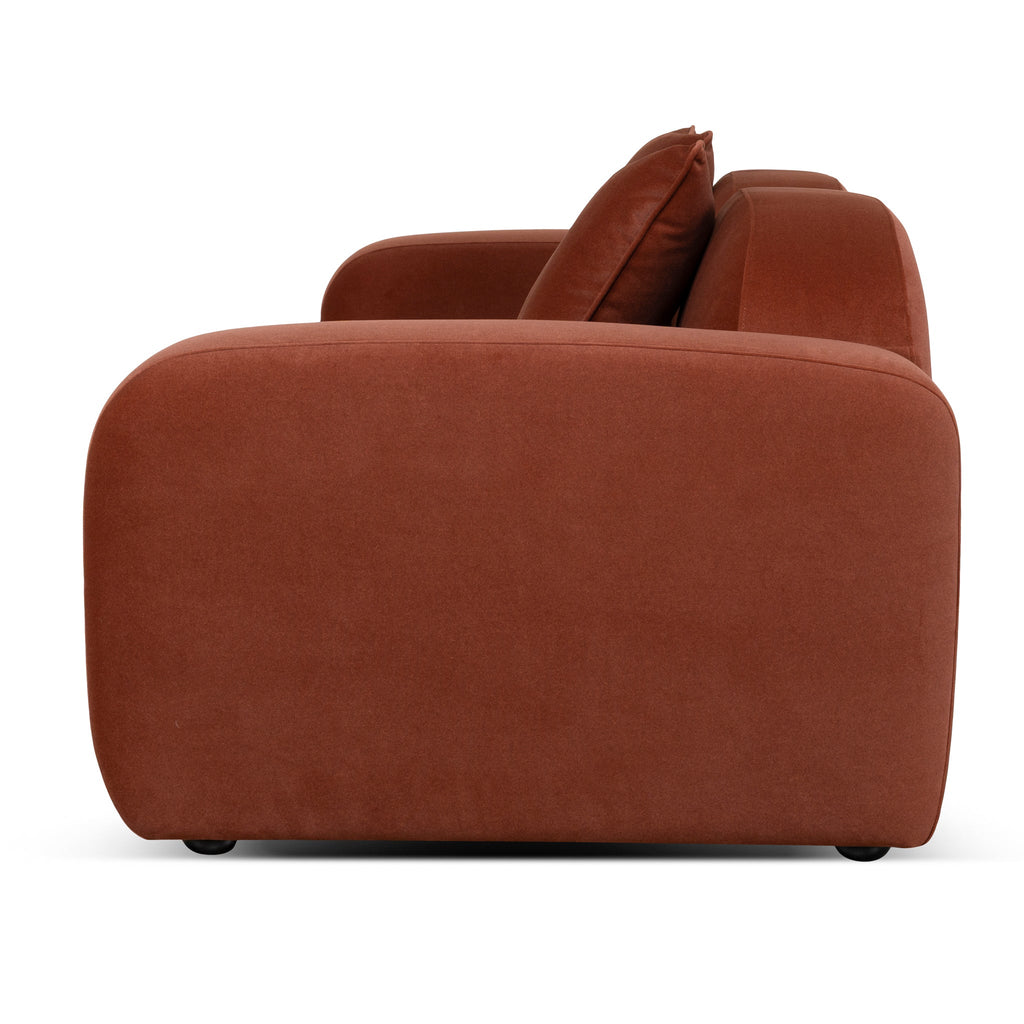 3 Seater Sofa - Burnt Maroon