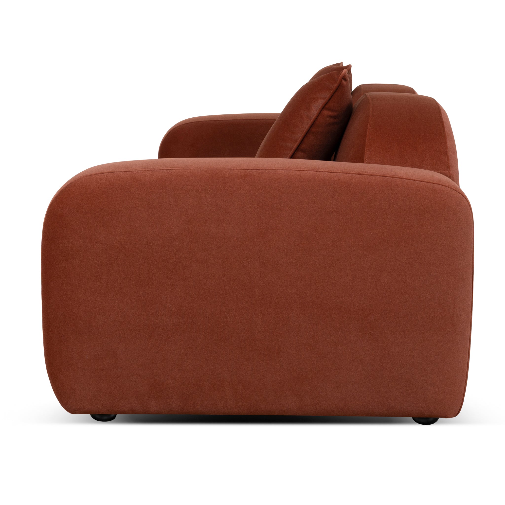 3 Seater Sofa - Burnt Maroon