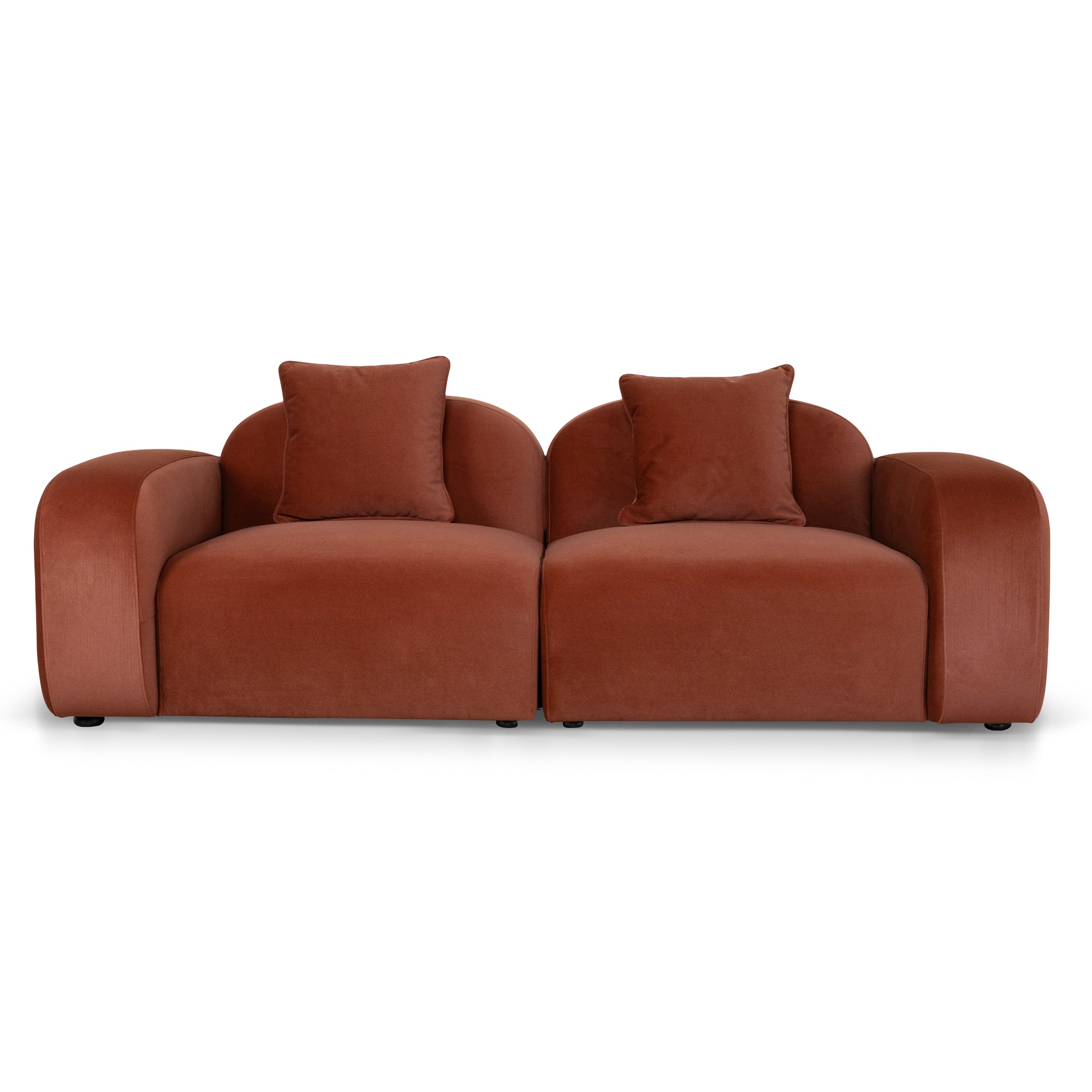3 Seater Sofa - Burnt Maroon