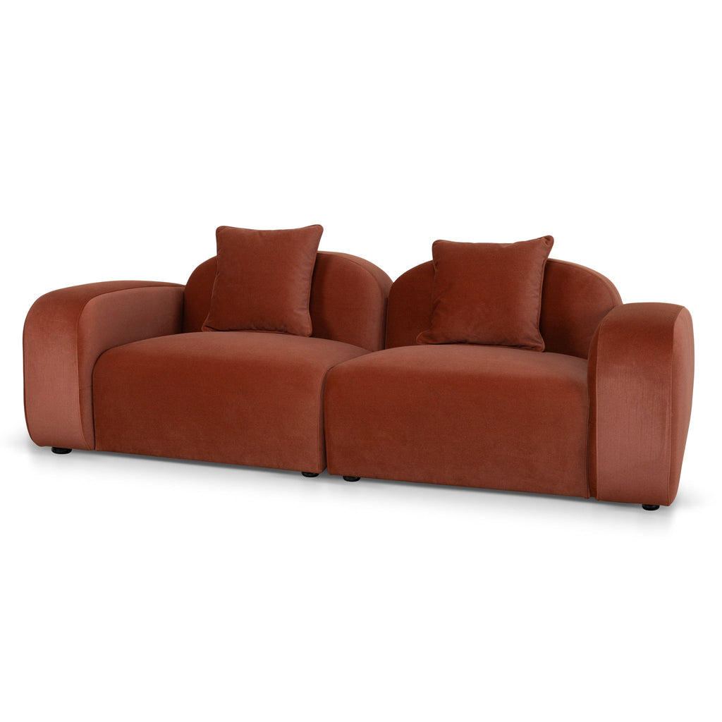 3 Seater Sofa - Burnt Maroon