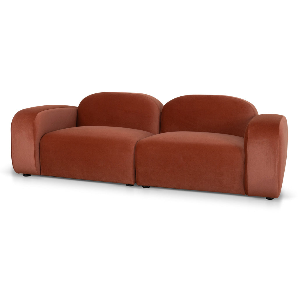 3 Seater Sofa - Burnt Maroon
