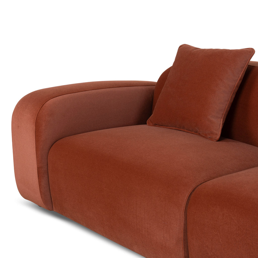 3 Seater Sofa - Burnt Maroon