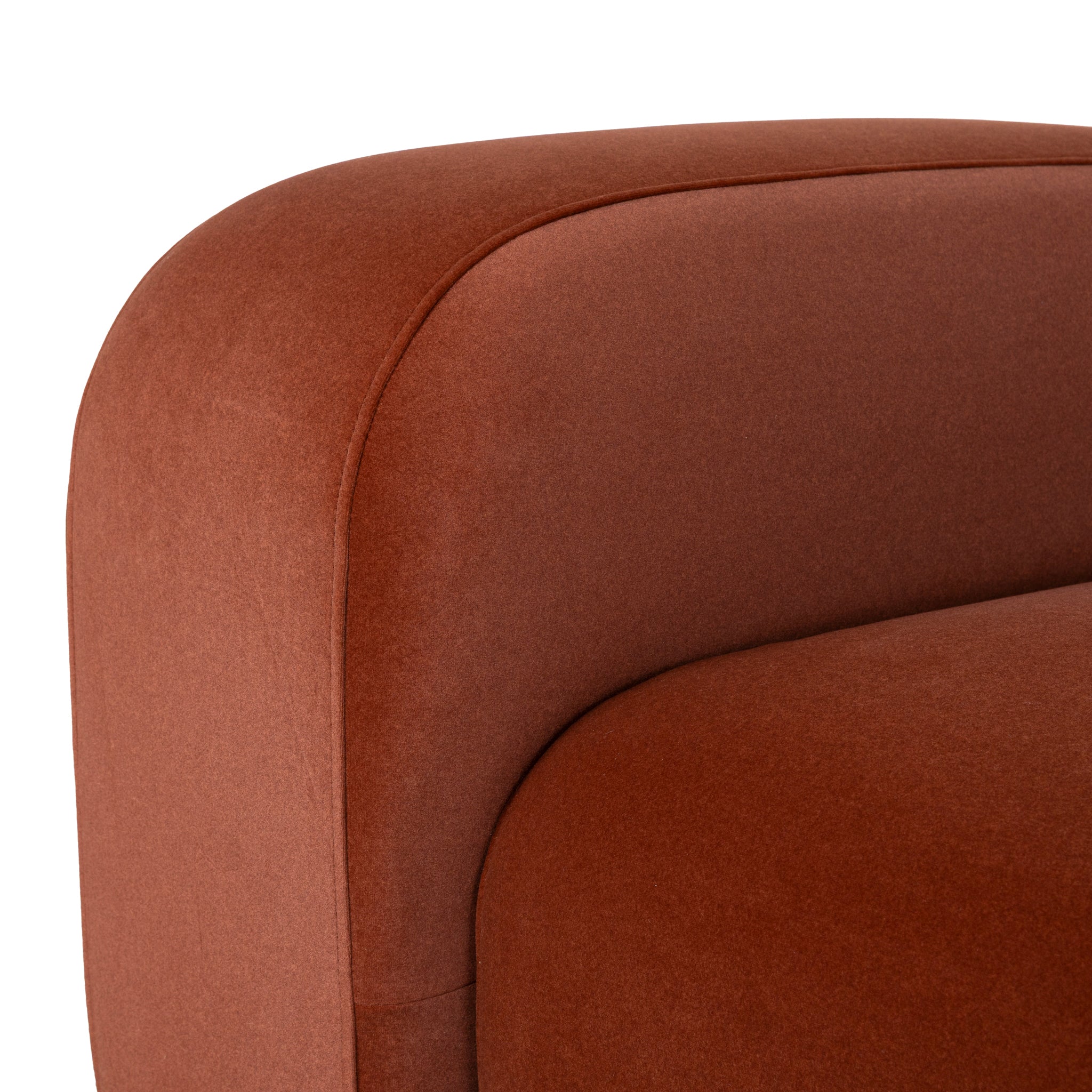 3 Seater Sofa - Burnt Maroon