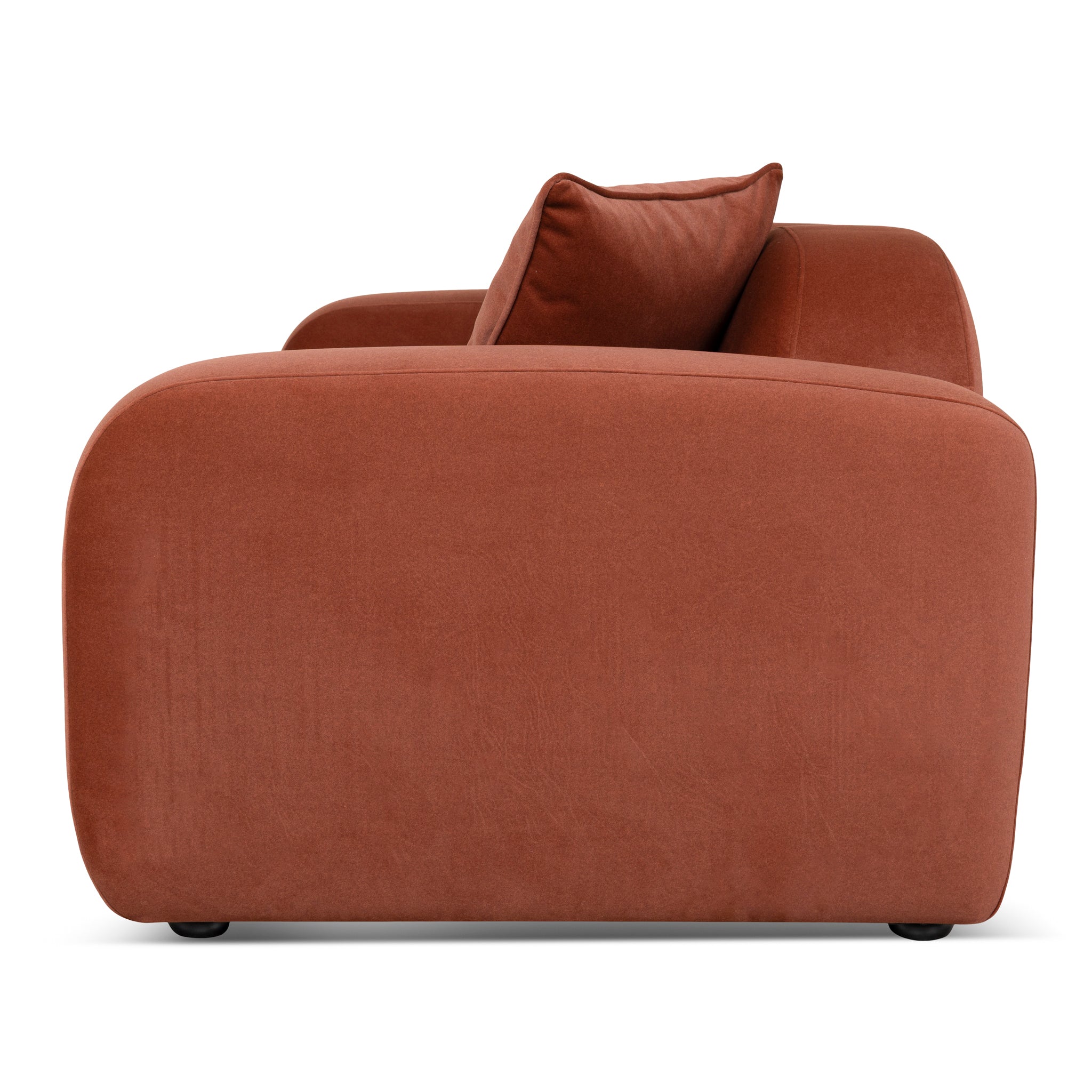 2 Seater Sofa - Burnt Maroon