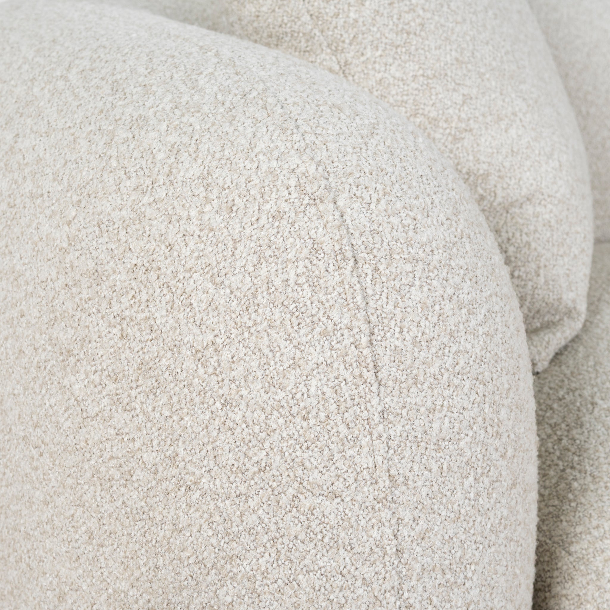 3 Seater Right Chaise Sofa - Oatmeal Beige