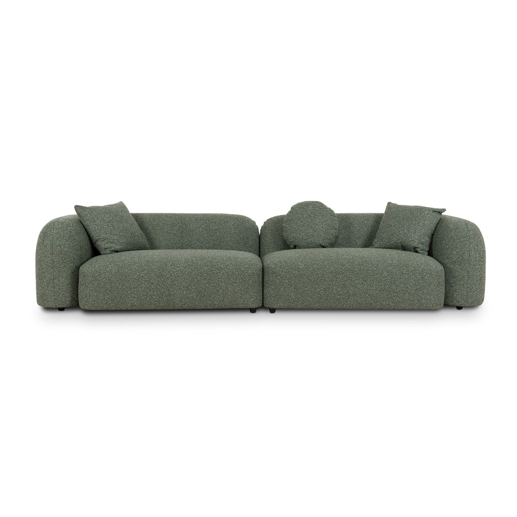 4 Seater Sofa - Amazon Green