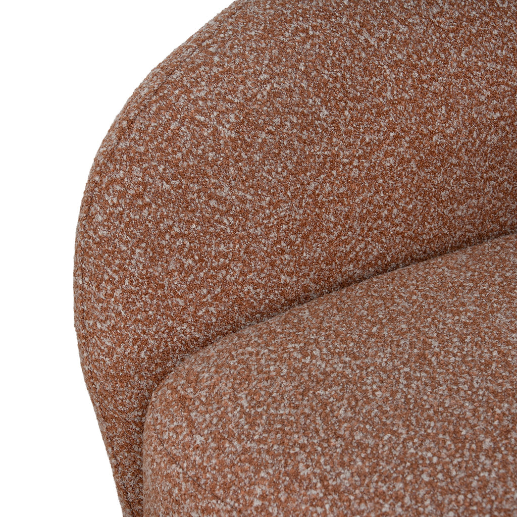 Armchair - Terracotta Brown