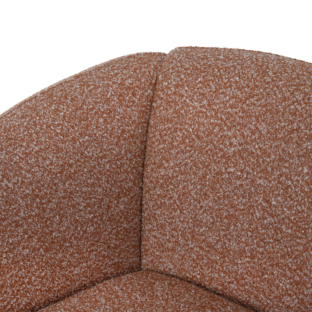 Armchair - Terracotta Brown