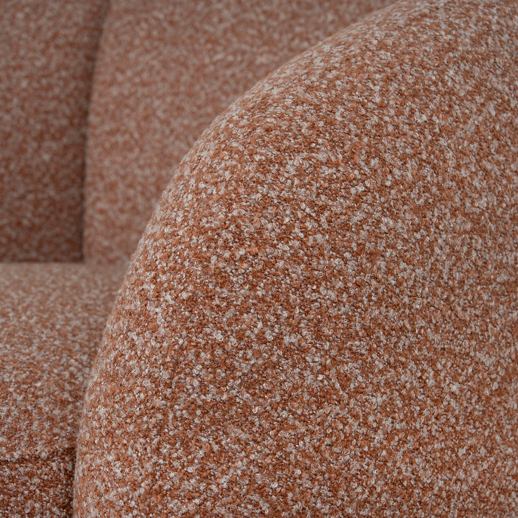 Armchair - Terracotta Brown