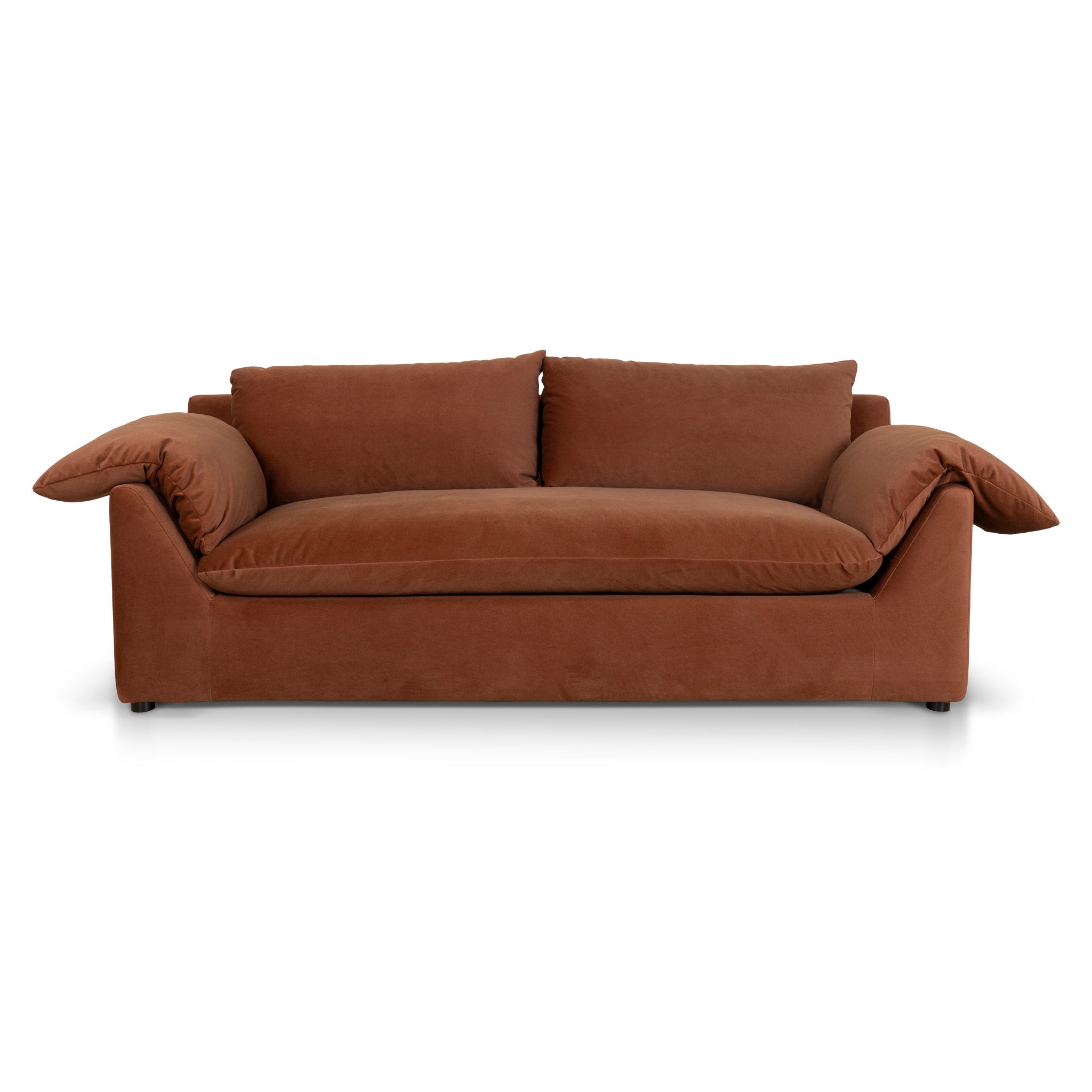 3 Seater Sofa - Burnt Brown