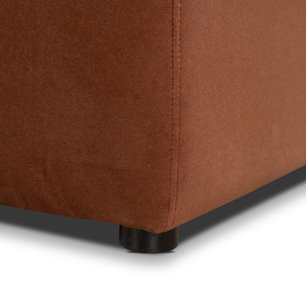 3 Seater Sofa - Burnt Brown