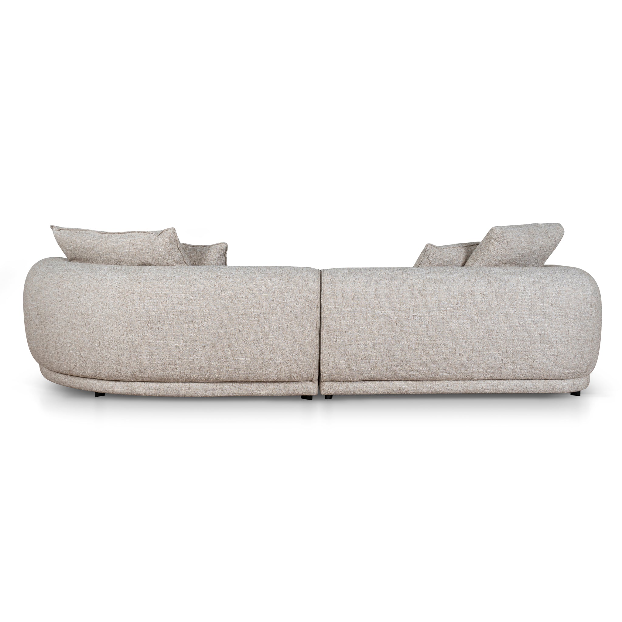 Right Chaise Sofa - Pale Beige