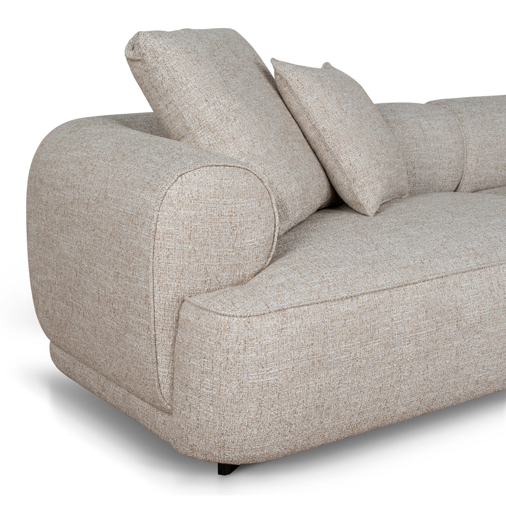 Right Chaise Sofa - Pale Beige