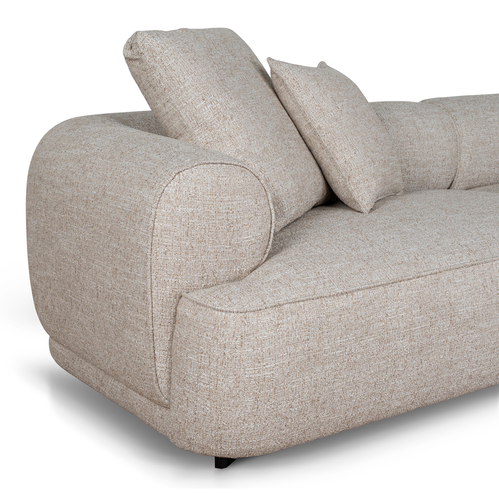 Right Chaise Sofa - Pale Beige