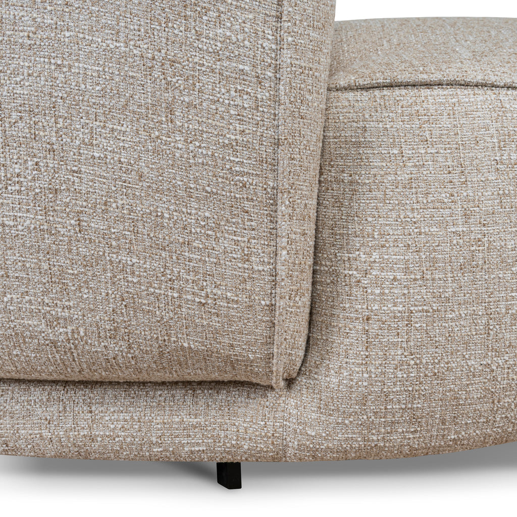 Left Chaise Sofa - Pale Beige